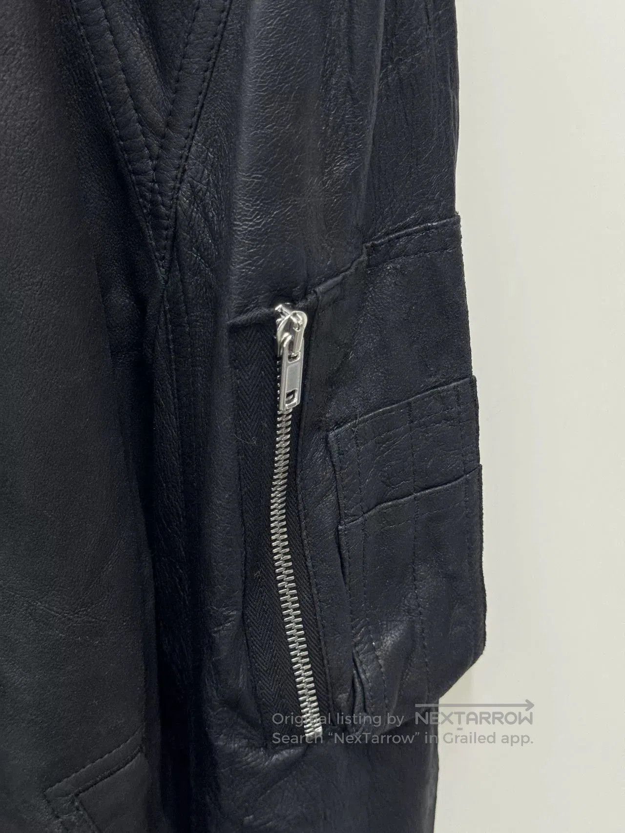 Rick Owens Rick Owens Classic Leather Jacket. Size US L / EU 52-54 / 3 - 5 Thumbnail