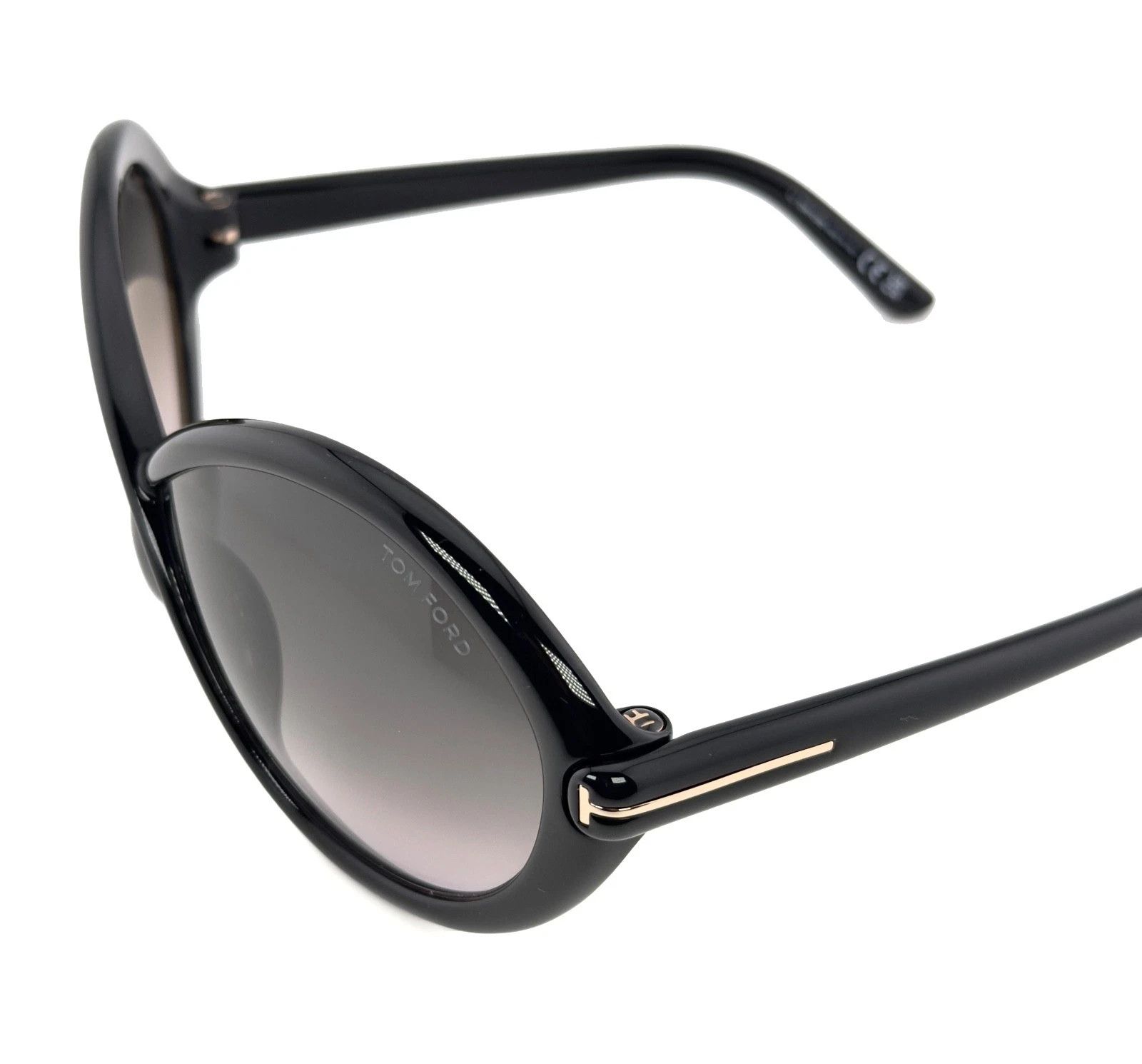 Tom Ford TOM FORD JADA TF1070 01B Black Wrap Sunglass 1070 FT1070 Size ONE SIZE - 6 Thumbnail