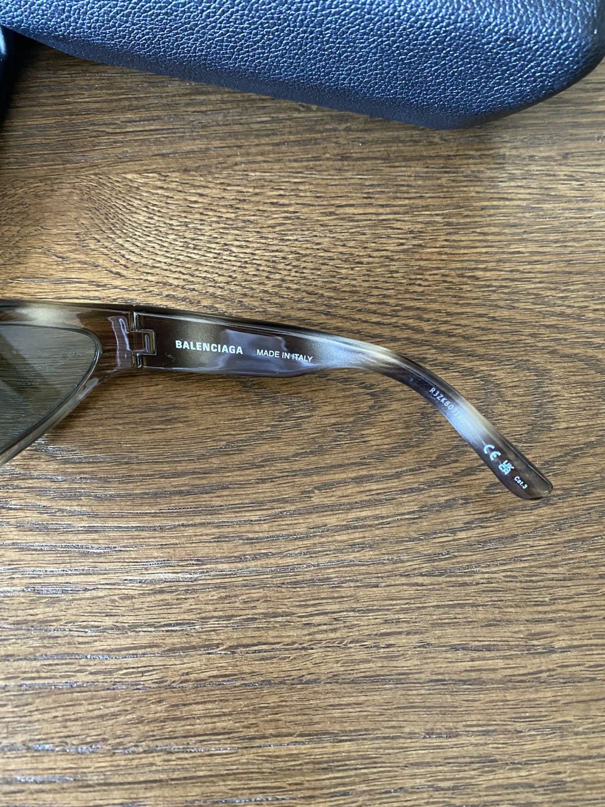 Balenciaga Balenciaga Tortoiseshell Fennec Oval Sunglasses Size ONE SIZE - 5 Thumbnail