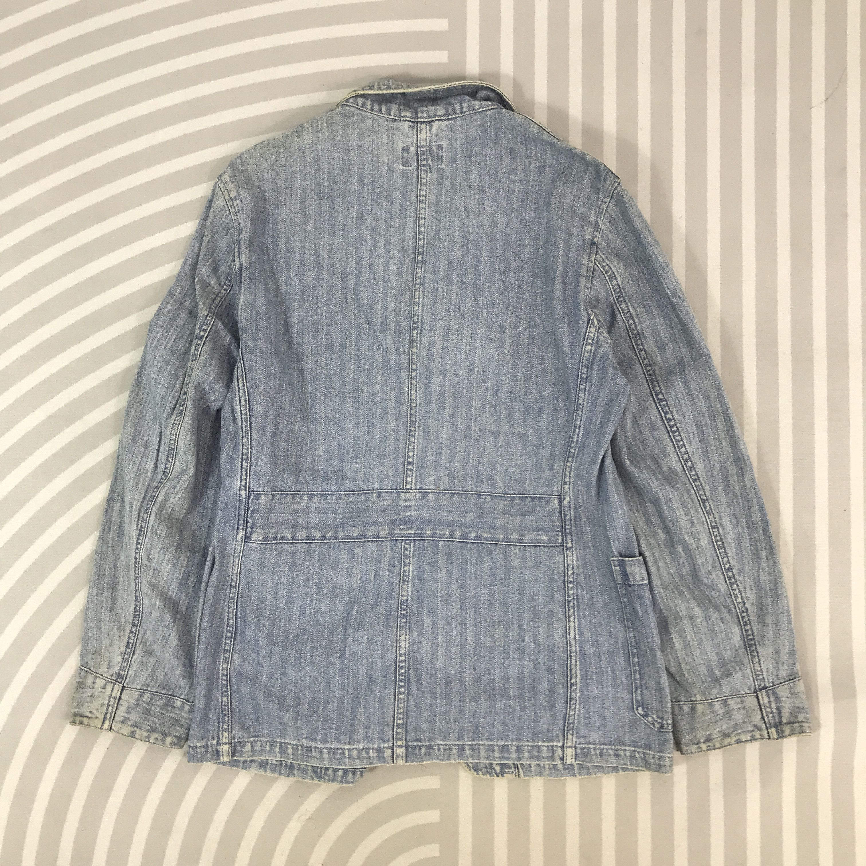 The Smiths Vintage Smith's Denim Blazer denim coat Jacket Size US M / EU 48-50 / 2 - 3 Thumbnail