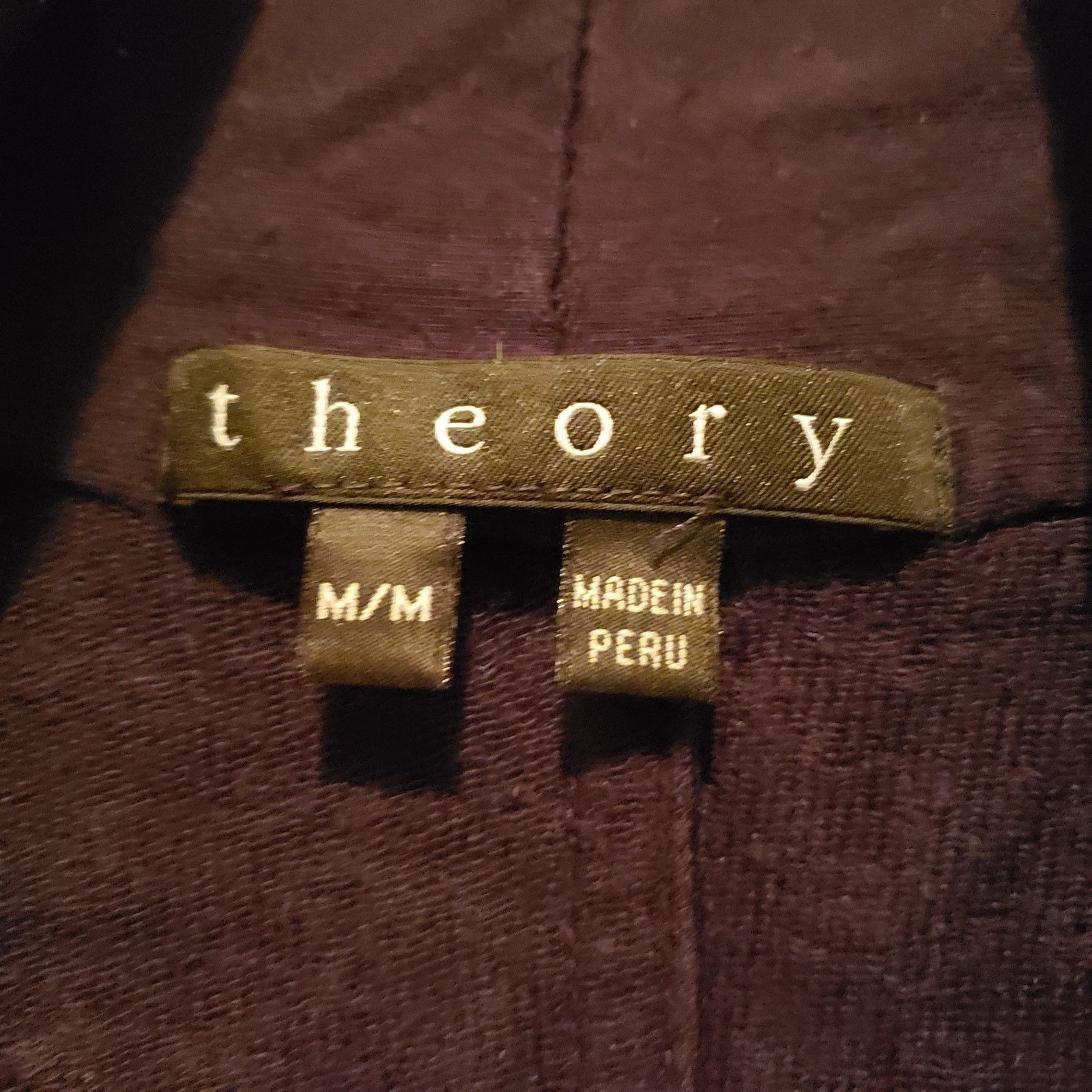 Theory Theory Ashley Cardigan Modal Womens Medium Black AO526131 Size M / US 6-8 / IT 42-44 - 5 Thumbnail