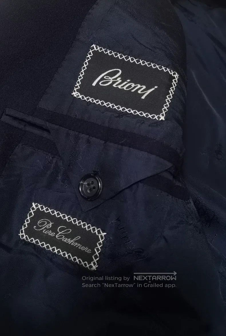 Brioni Brioni Pure cashmere reversible formal coat Size US L / EU 52-54 / 3 - 7 Thumbnail