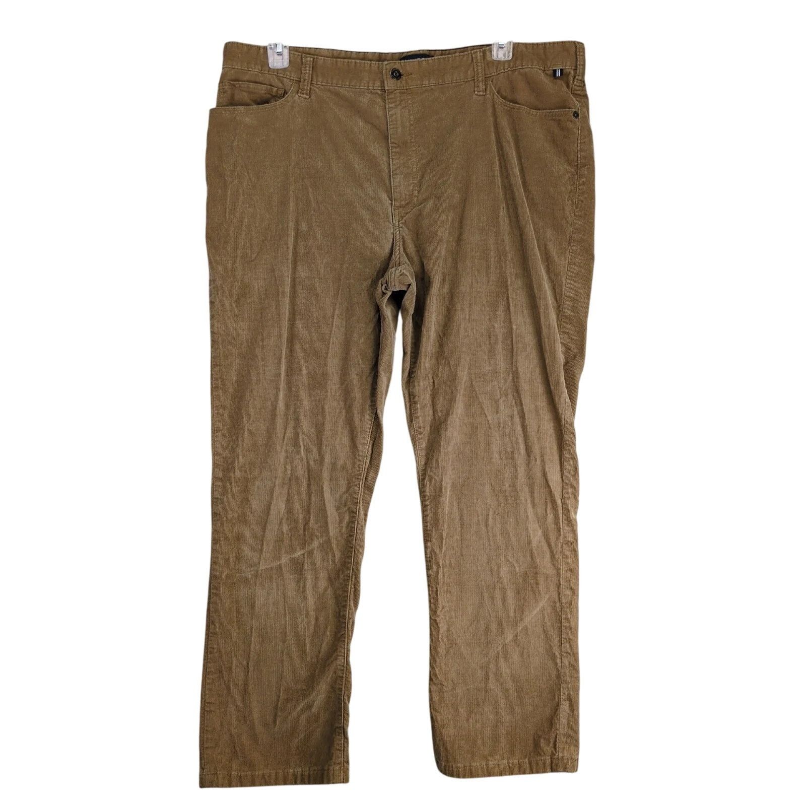 Nautica Nautica Tan Corduroy Pants Men's 40x32 Straight Fit Stretch Size US 40 / EU 56 - 1 Thumbnail
