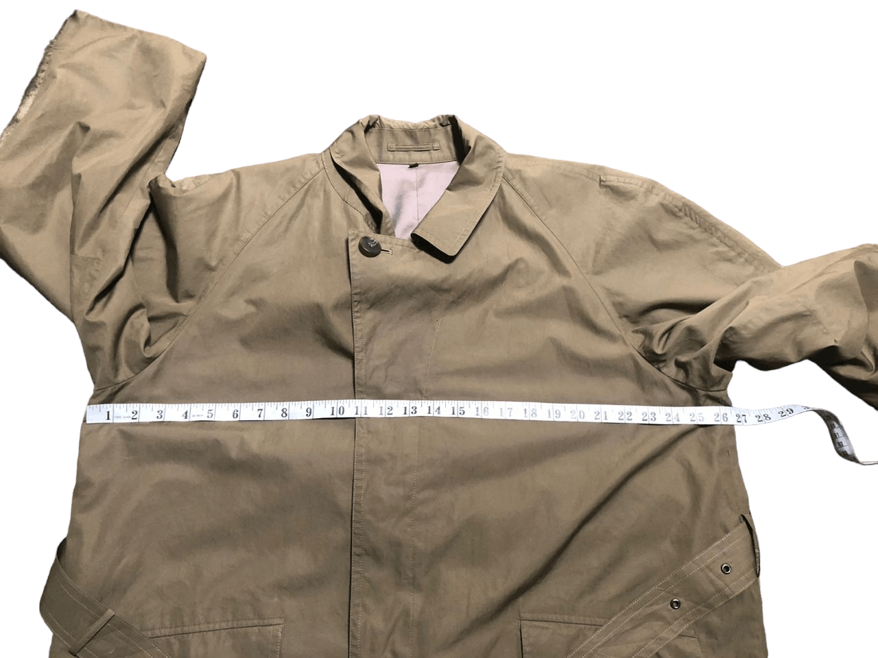 Yves Saint Laurent Vintage Yves Saint Laurent Belted Over Coat Size US M / EU 48-50 / 2 - 18 Thumbnail