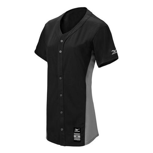 Mizuno Mizuno Women's Pro Full Button Softball Game Jersey, 350581, Size S / US 4 / IT 40 - 1 Thumbnail