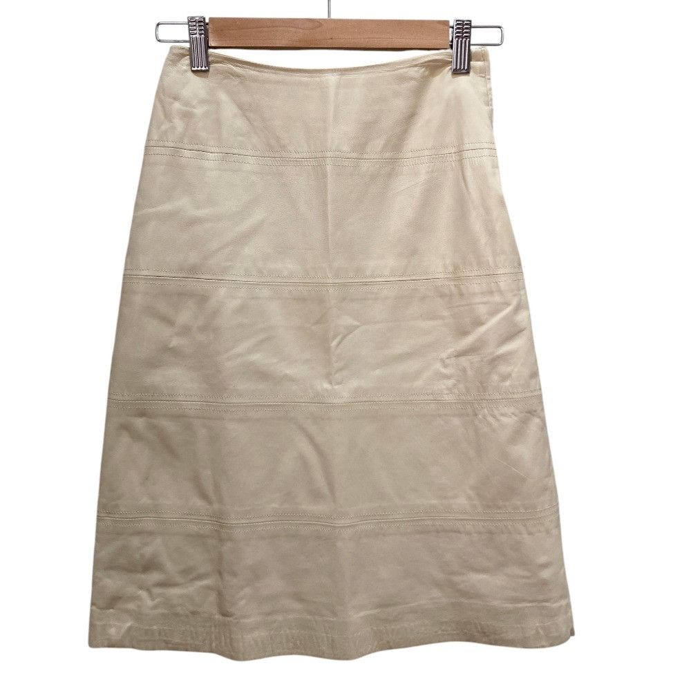 Loewe Loewe Loewe Lambskin Skirt Leather Skirts DUTY FREE for USA Size ONE SIZE - 1 Thumbnail