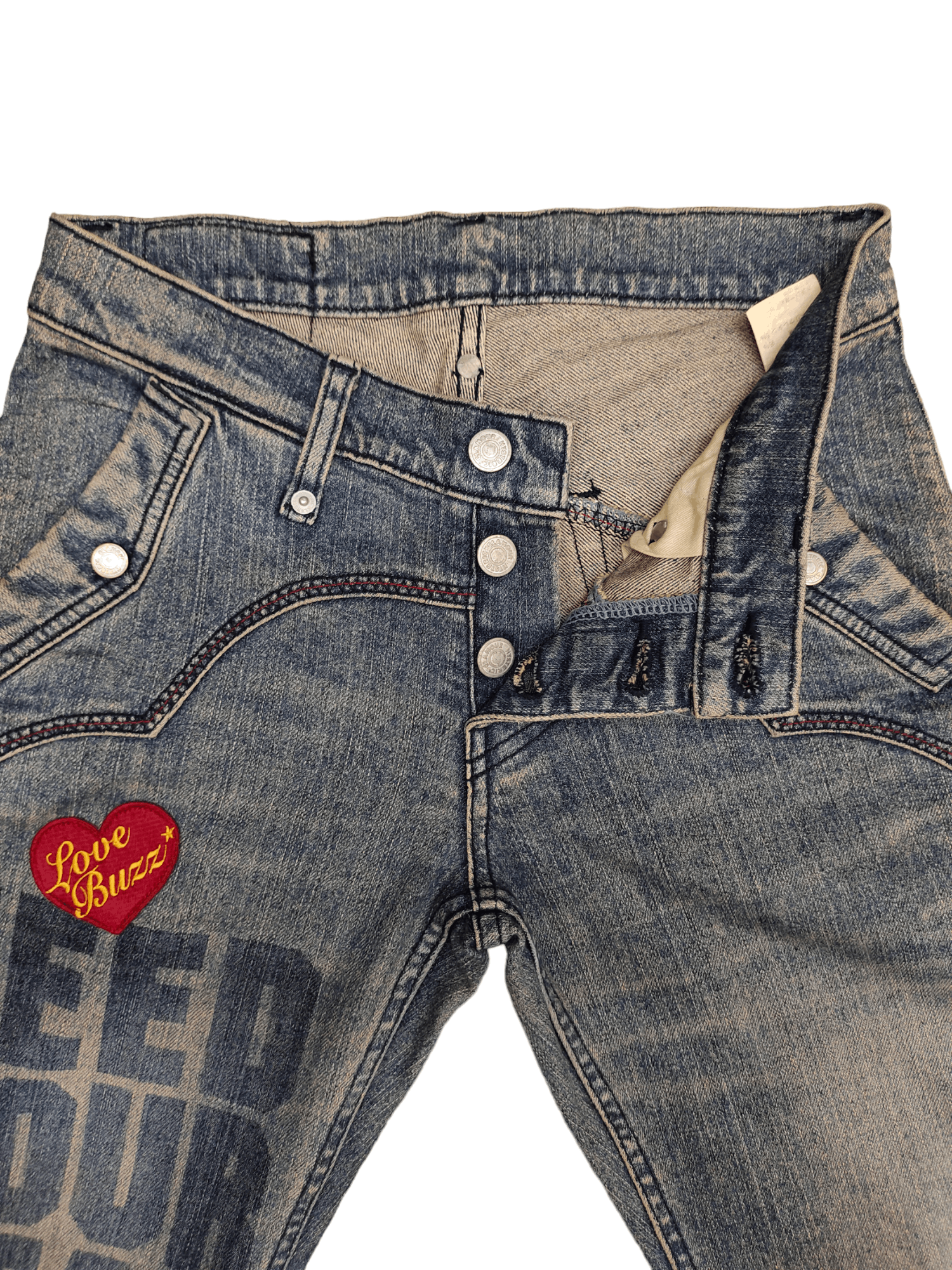 Hysteric Glamour 1990s Flare Jeans Kinky Hysteric Glamour Denim Boot Cut Size US 27 - 11 Thumbnail