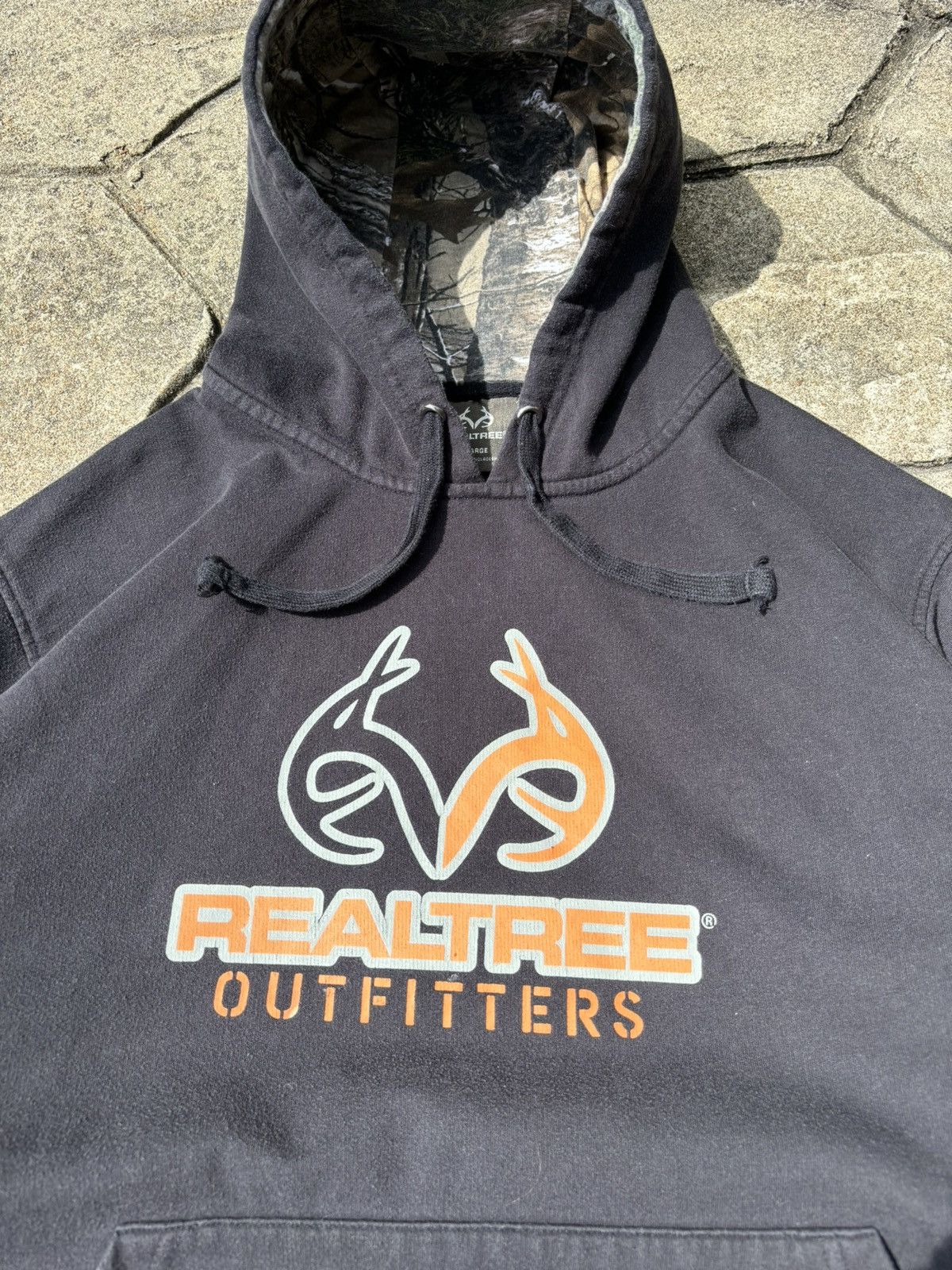Realtree × Vintage Y2K RealTree Camo/Black Graphic Hoodie Size US XL / EU 56 / 4 - 3 Thumbnail