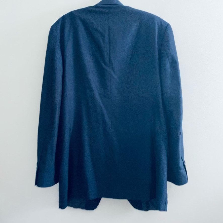 Nautica Nautica blue silk three button blazer size 40L Size 40L - 3 Thumbnail