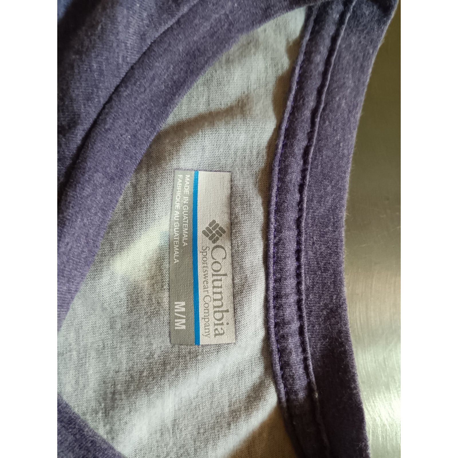 Columbia Men’s Columbia PFG Medium T-Shirt Purple Lightweight Size US M / EU 48-50 / 2 - 3 Thumbnail