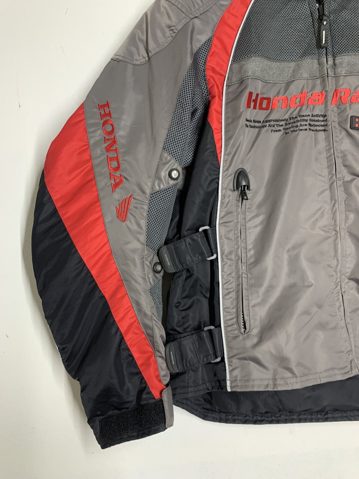 Honda Vintage HONDA RACING Padded Biker Jacket Size US M / EU 48-50 / 2 - 4 Thumbnail
