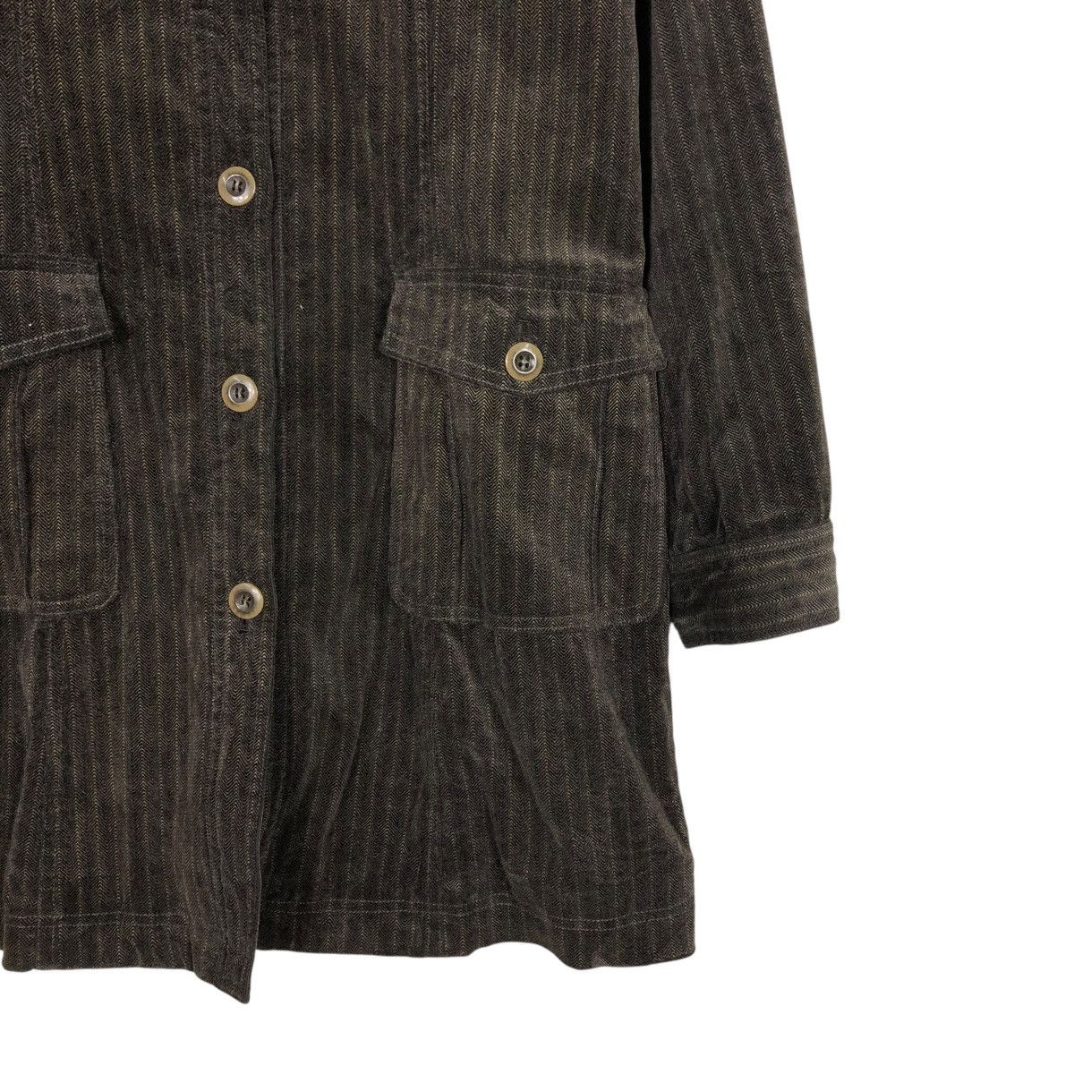Tornado Mart 🔥VINTAGE HICKORY CHORE JACKET TORNADO MART MINK FUR COLLAR Size S / US 4 / IT 40 - 7 Thumbnail