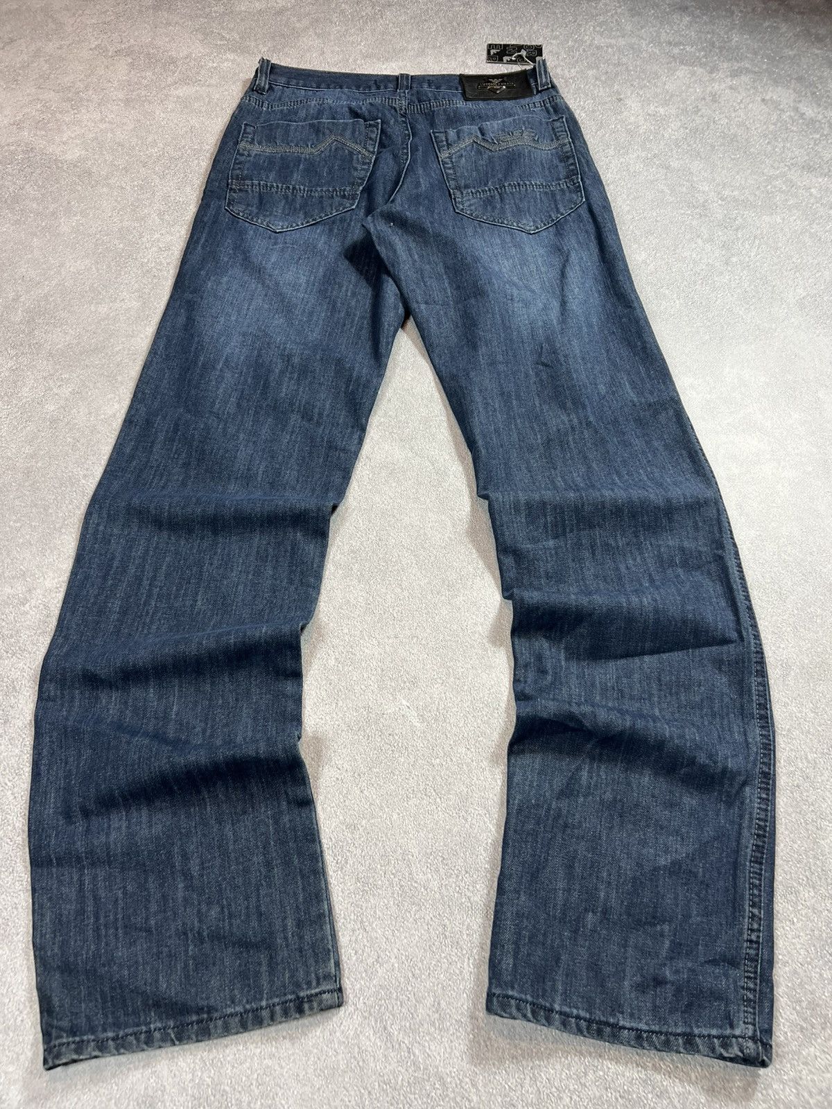 Japanese Brand 🔥VINTAGE RICK OWENS ARMANI STYLE DISTRESSED Y2K HYPE JEANS Size US 31 - 1 Thumbnail