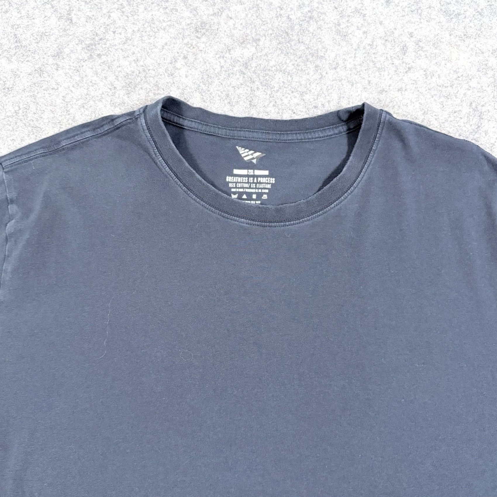Vintage Paper Planes Greatness Is A Process Short Sleeve T-Shirt Mens Sz 2XL Navy Blue Size US XXL / EU 58 / 5 - 4 Thumbnail