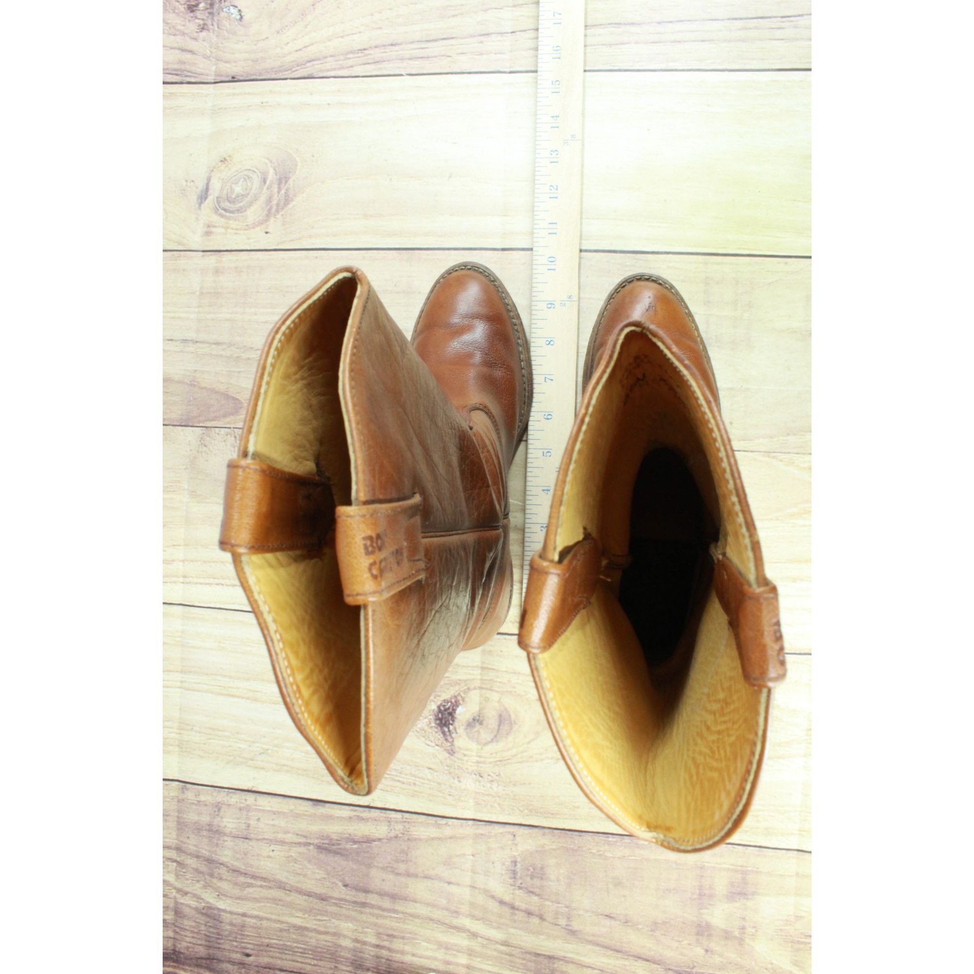 Other Vintage Bort Carleton Boots Men's Size 6.5 M Brown Leather P Size US 6.5 / EU 39-40 - 7 Thumbnail