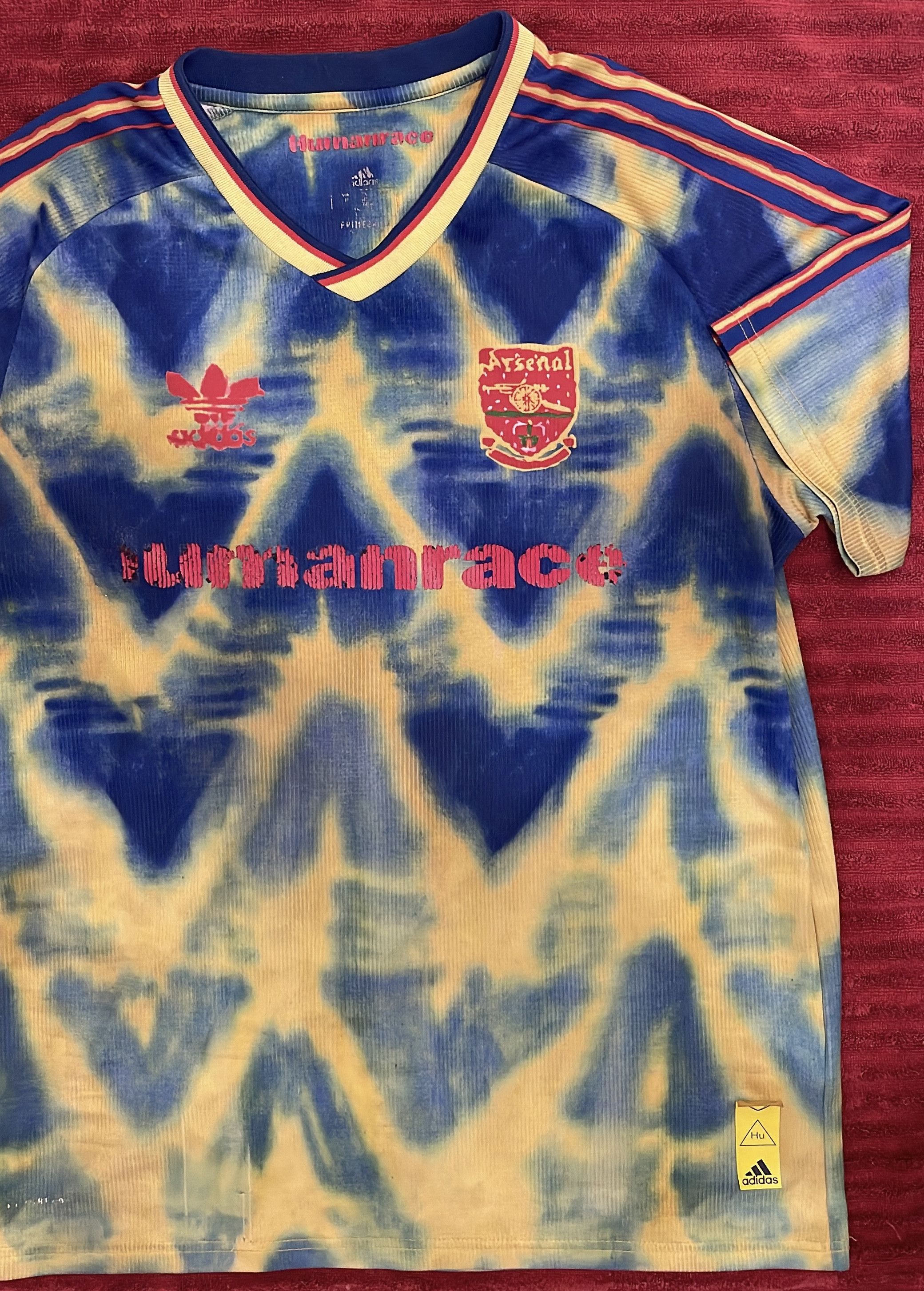 Adidas × Pharrell Arsenal 2020/2021 Adidas Football Kit Pharrell Human Race Size US M / EU 48-50 / 2 - 3 Thumbnail