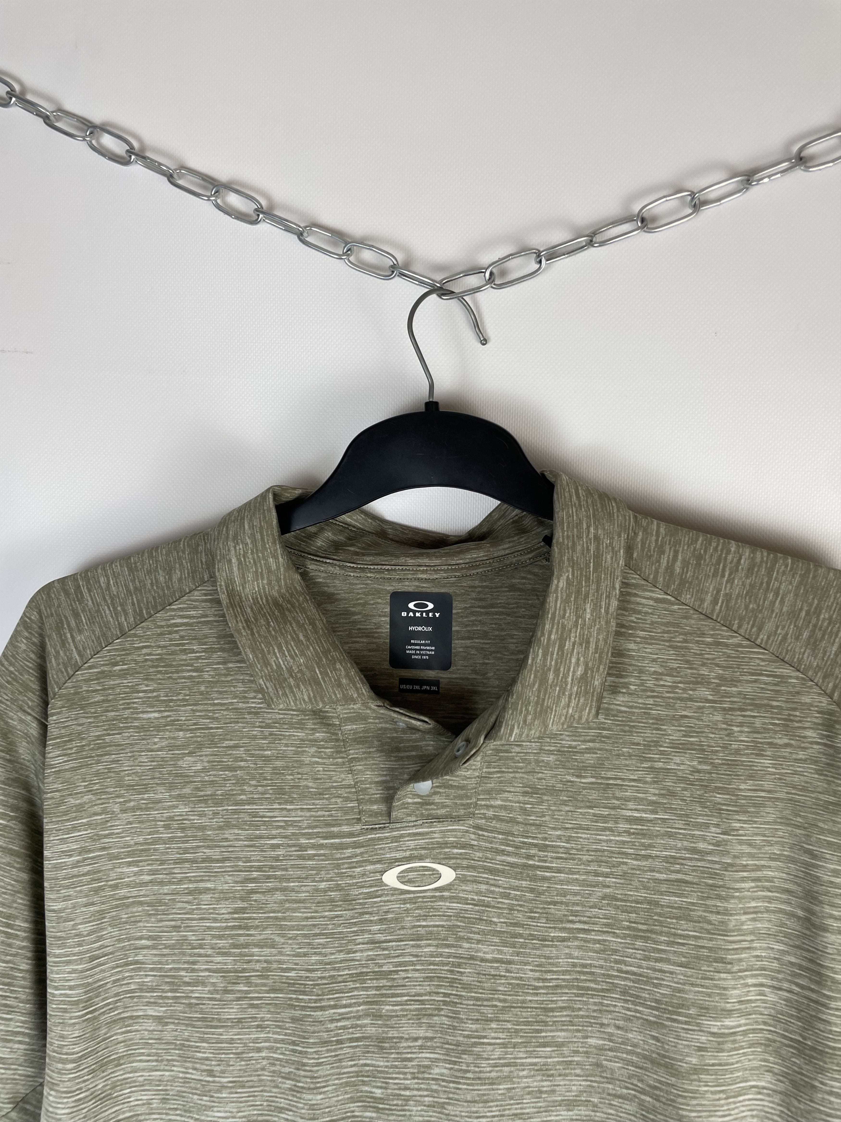 Oakley Vintage Oakley Polo Tee Size US XXL / EU 58 / 5 - 3 Thumbnail