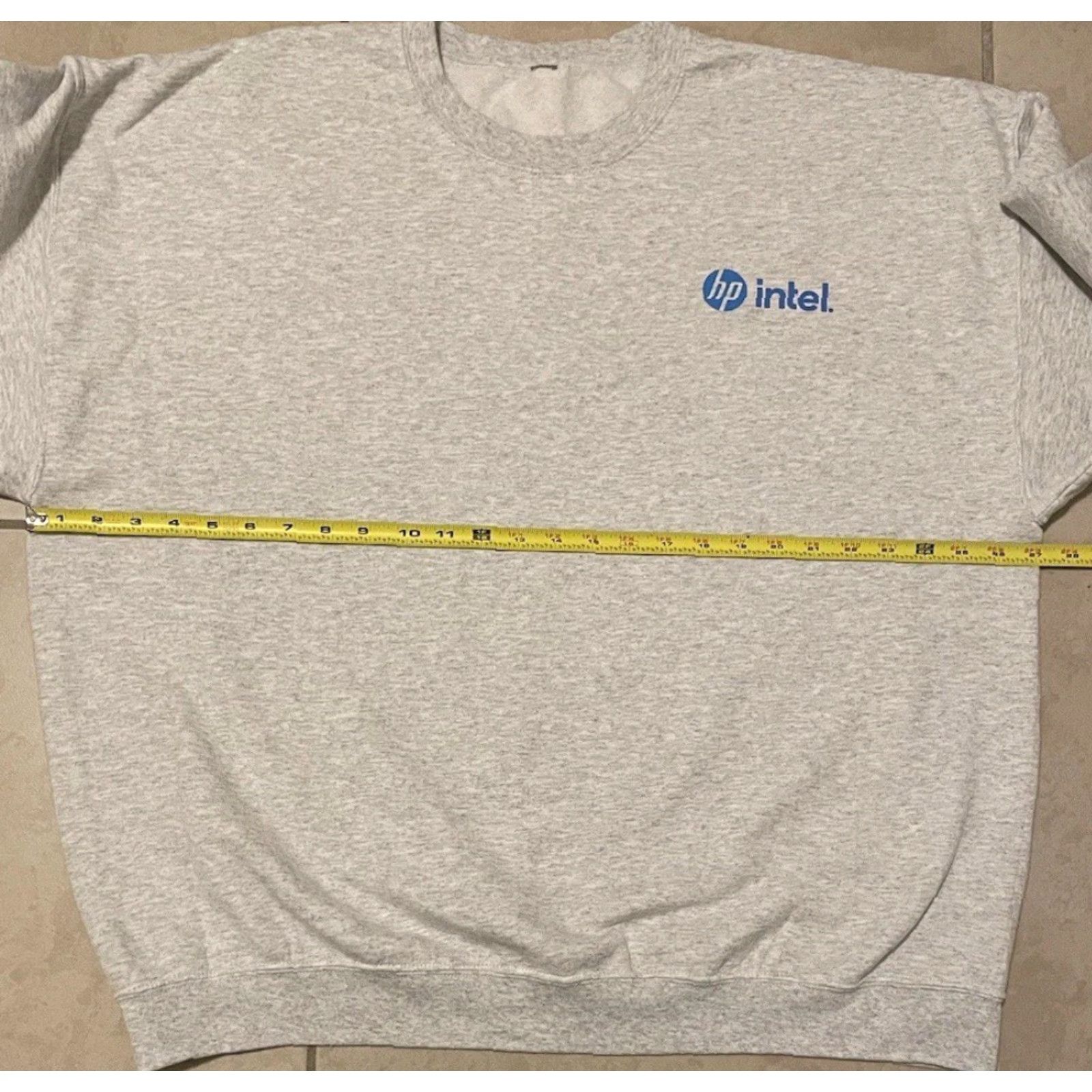 Apple VINTAGE HP Intel Sweatshirt Hoodie 2XL Gray Mens 90s Y2K Apple Microsoft Internet Computer Grunge Hip Hop Punk Retro Rock Tech USA Size US XXL / EU 58 / 5 - 6 Thumbnail