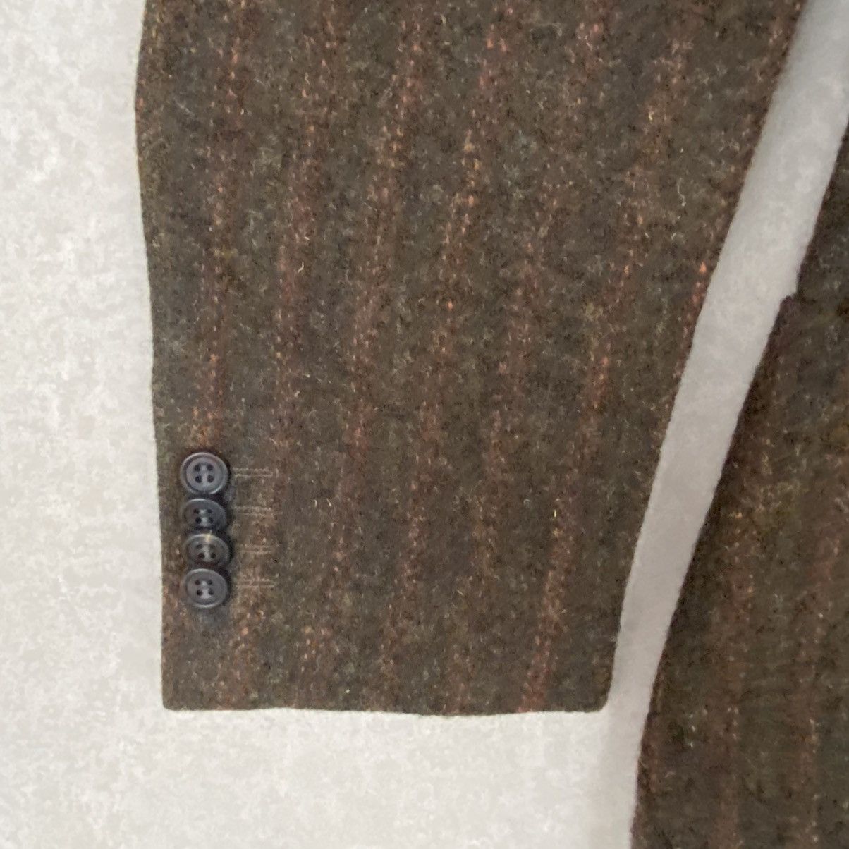Other Vintage Brown Pinstripes Wool Blazer With A Preppy Size M Size US M / EU 48-50 / 2 - 5 Thumbnail