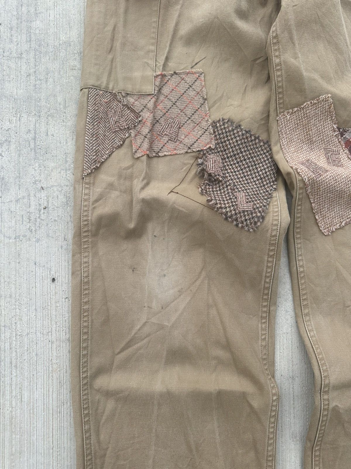 Karl Helmut 2000s karl helmut patchwork canvas carpenter Size US 30 / EU 46 - 3 Thumbnail