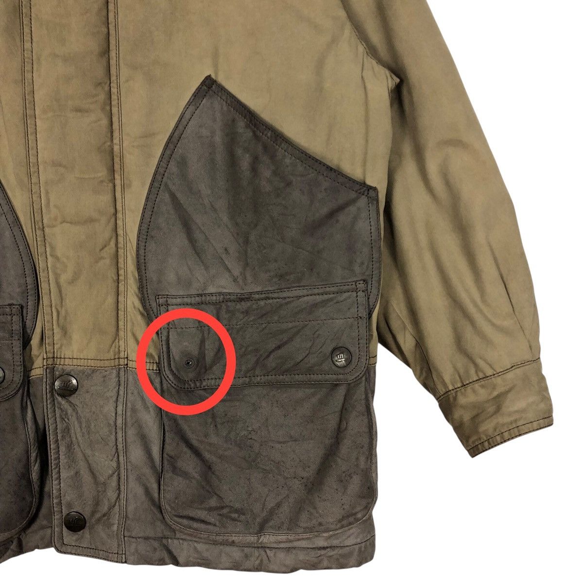 Henry Cotton's Vintage Henry Cottons Rugged Suede Jacket Hoodie Italy Size US L / EU 52-54 / 3 - 5 Thumbnail