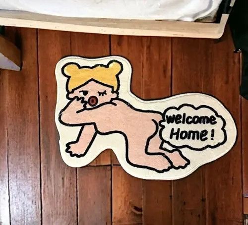 VIBE ⚡️Special-shaped Carpet Rug y2k Size ONE SIZE - 1 Thumbnail
