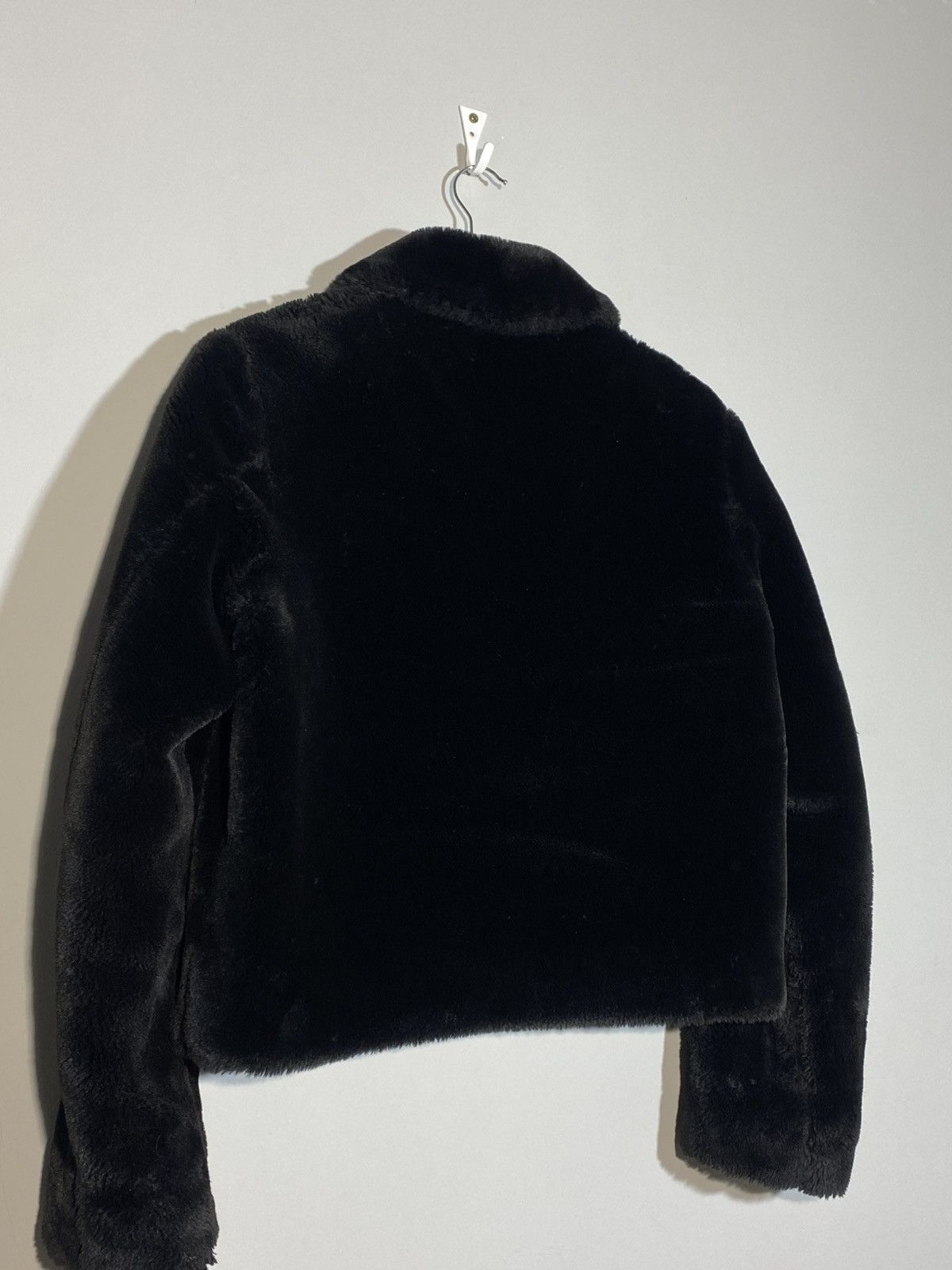 Versace Vintage Versace Jeans Couture Rare Y2K Fur Collar Jacket Size L / US 10 / IT 46 - 13 Thumbnail
