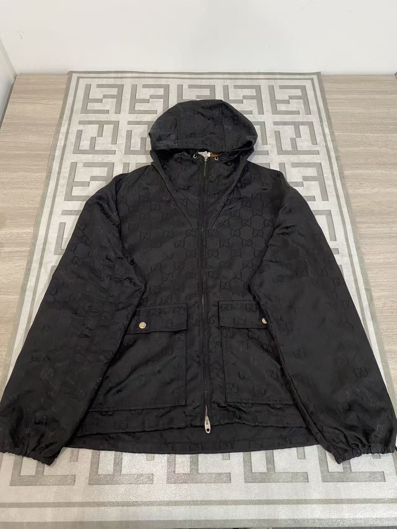 Gucci Gucci GG Monogram Hooded Jacket Size 48 Size US M / EU 48-50 / 2 - 1 Thumbnail
