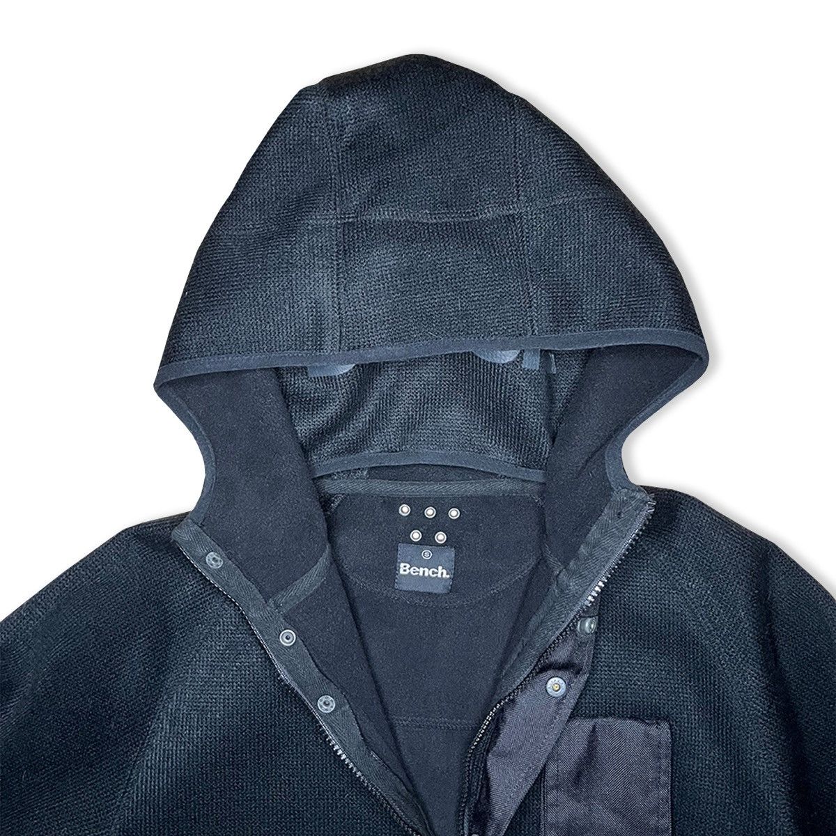 Bench 2000’s Bench Technical Integrated Facemask Knit Jacket Size US S / EU 44-46 / 1 - 4 Thumbnail