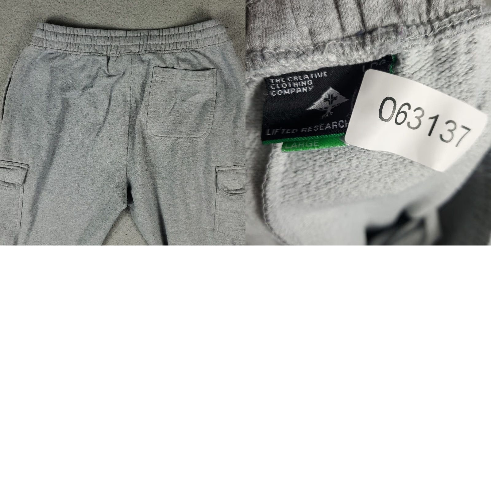 Vintage LRG Pants Mens Large Gray Cargo Jogger Size US 33 - 8 Thumbnail