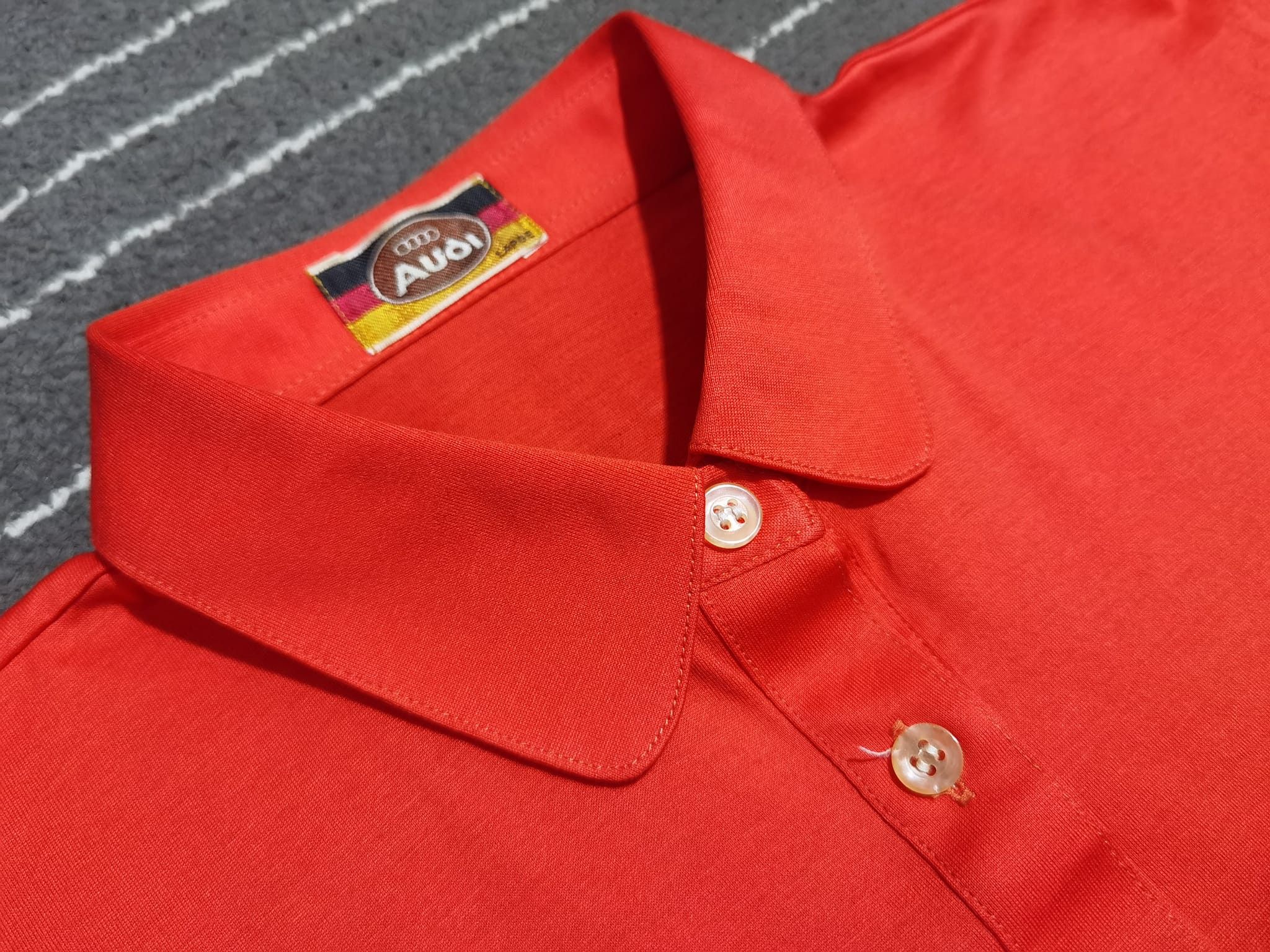 Audi × Japanese Brand × Vintage Vintage NOS Audi polo tee M fit 2401 Size US S / EU 44-46 / 1 - 5 Thumbnail
