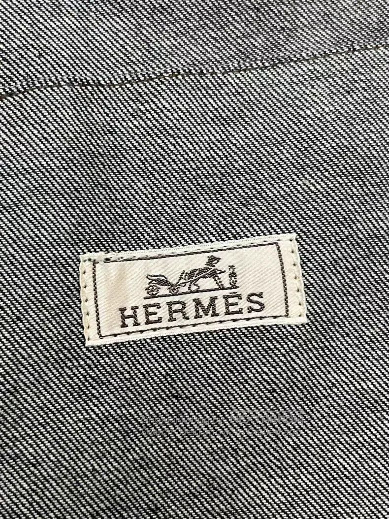Hermes Hermes Spring/Summer 2023 floral embroidered denim jacket Size US M / EU 48-50 / 2 - 5 Thumbnail