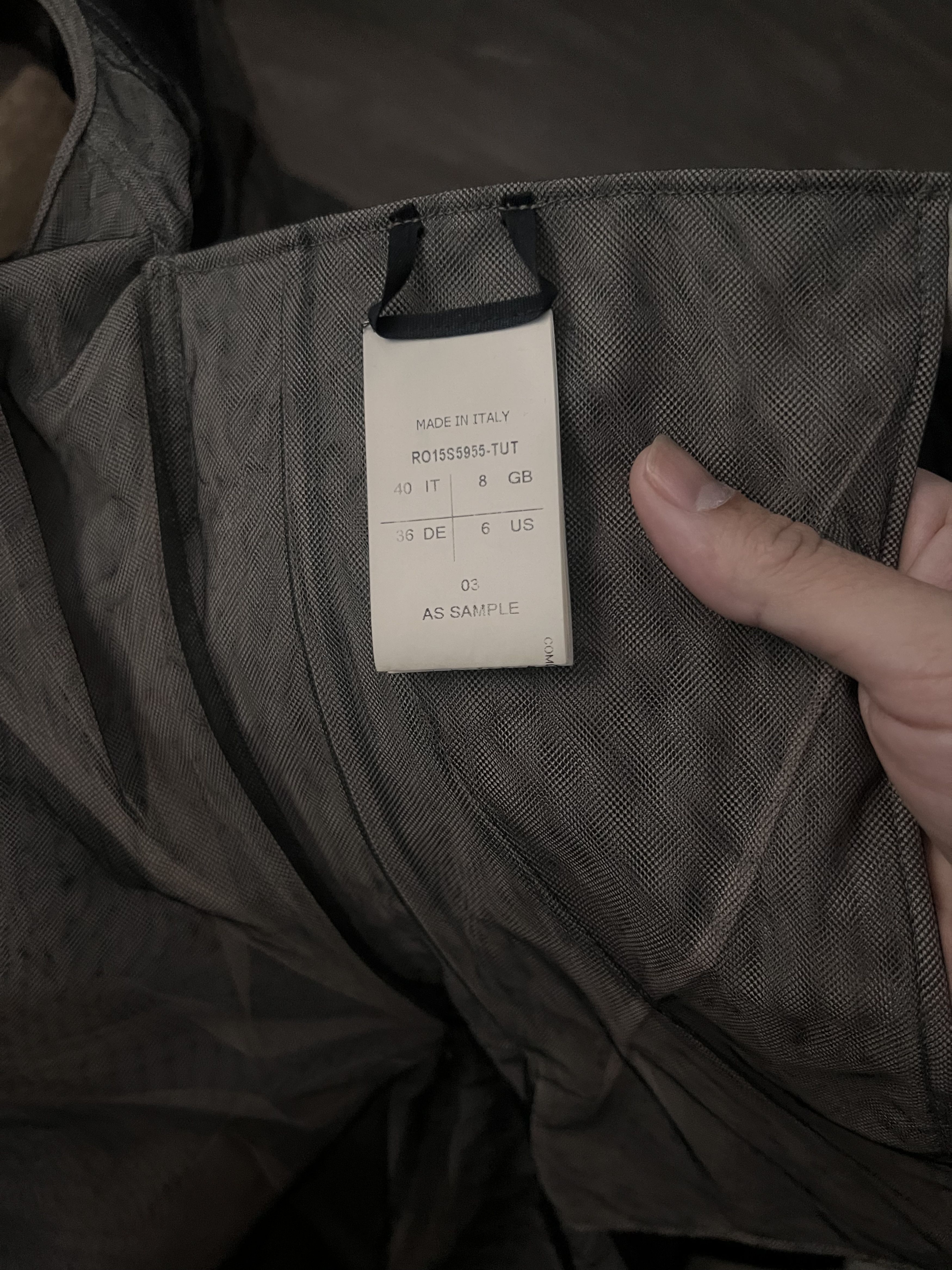 Rick Owens Rick Owens FAUN Breeze Mantle Size M / US 6-8 / IT 42-44 - 6 Thumbnail