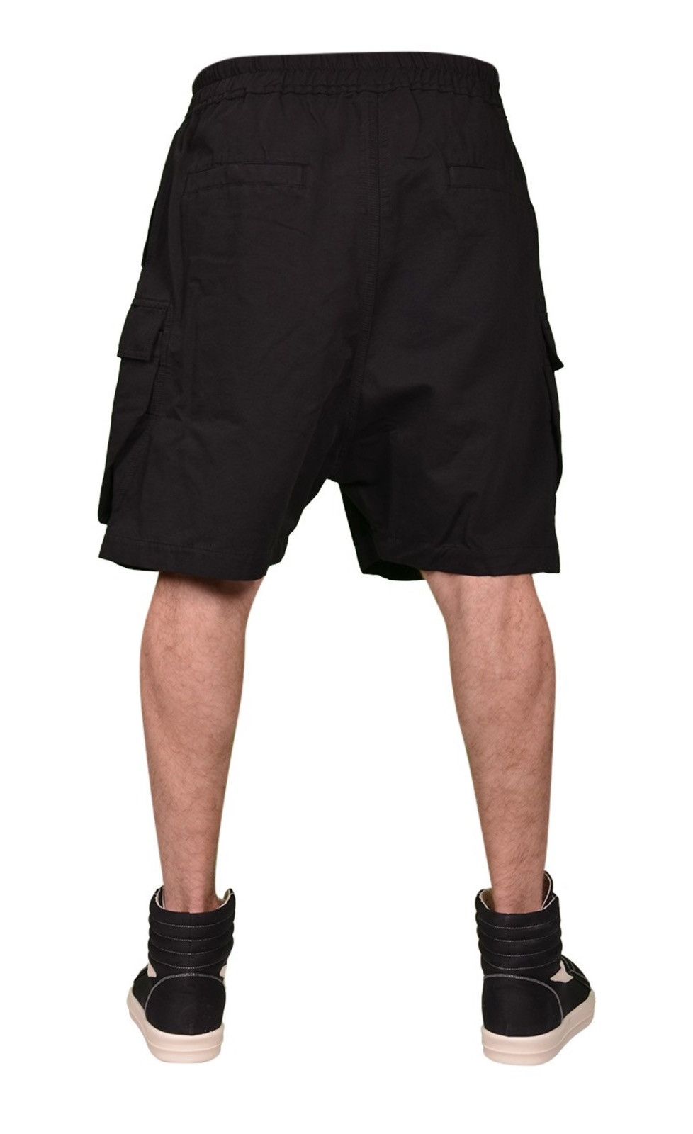 Rick Owens × Rick Owens Drkshdw Last Size Rick Owens Cargo Bela Cotton Shorts Size US 32 / EU 48 - 3 Thumbnail