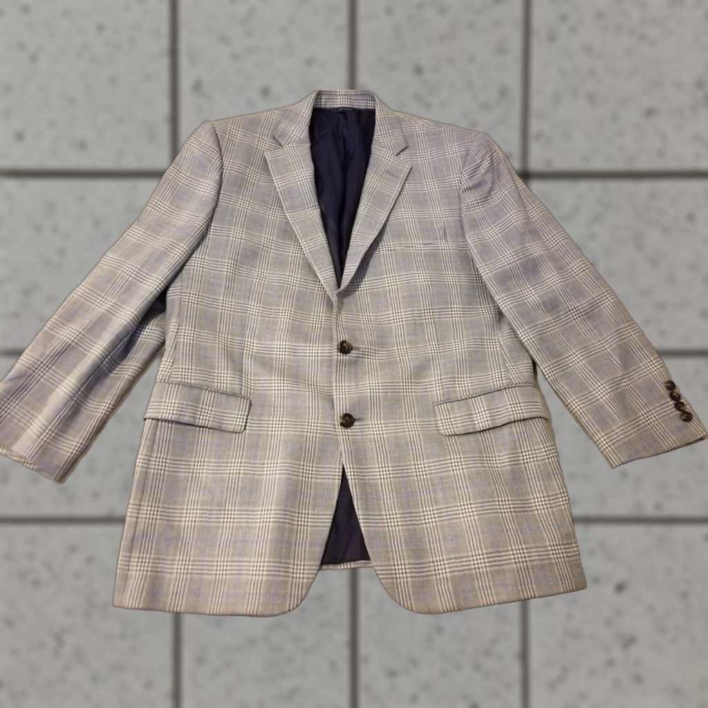 Brooks Brothers Brooks Brothers Blazer 43R Gray Mens Jacket Two Piece Regular Size 43R Brooks Brothers Blazer Mens Gray 2 Piece Jacket Size 46R - 1 Thumbnail