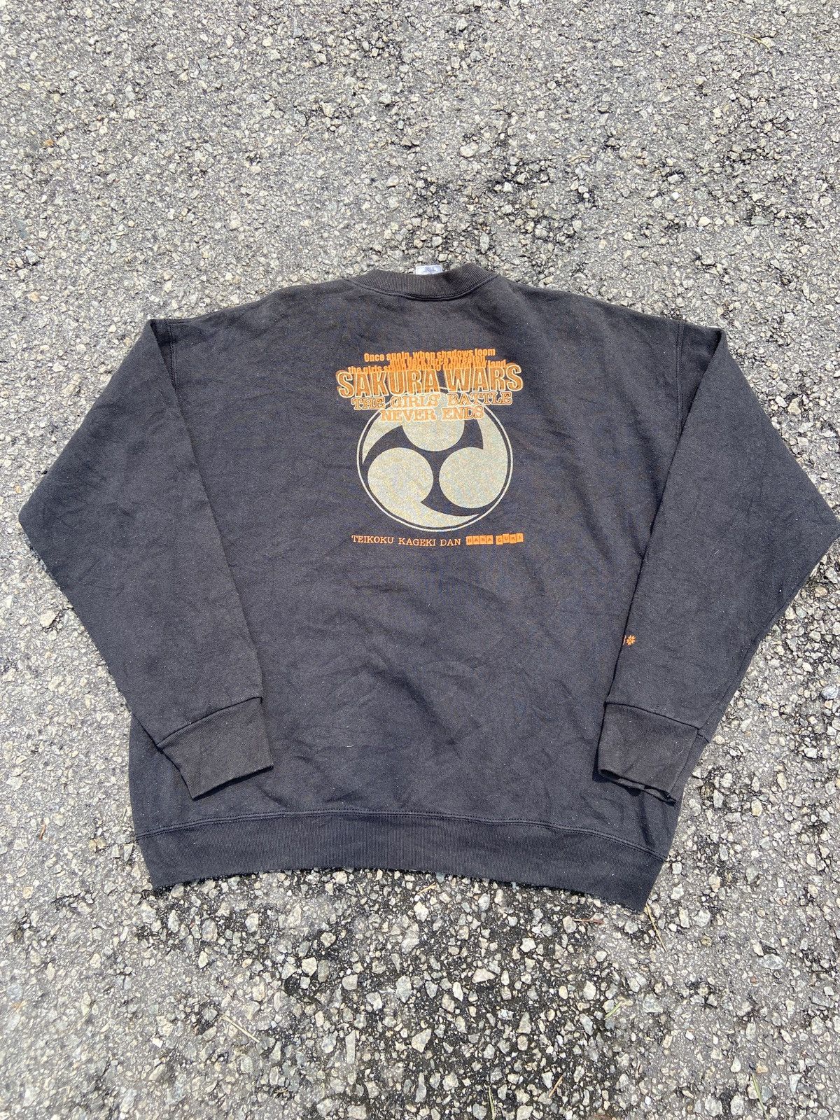Japanese Brand × Vintage Vintage Sakura War Sweatshirt Size US L / EU 52-54 / 3 - 4 Thumbnail