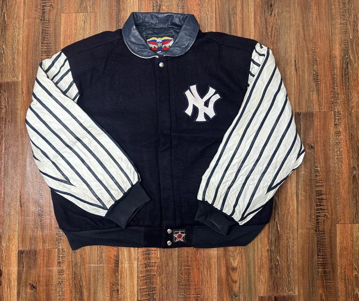 JH Design Vintage New York Yankees jacket by JH Design Size US XL / EU 56 / 4 - 2 Thumbnail