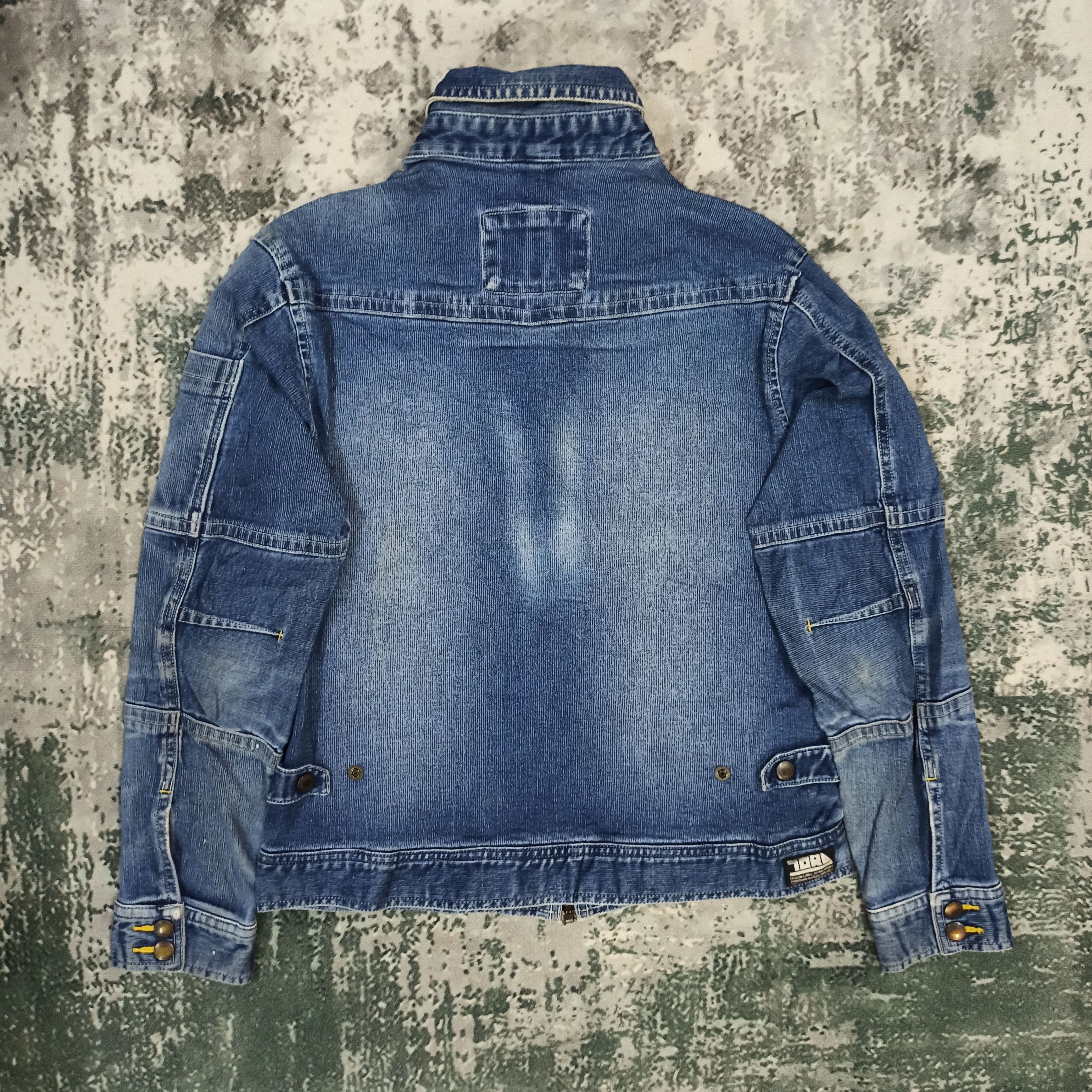 Japanese Brand 🔥Rare🔥 TORA Jacket Jeans Worker Japanese Brand Distressed Size US M / EU 48-50 / 2 - 9 Thumbnail