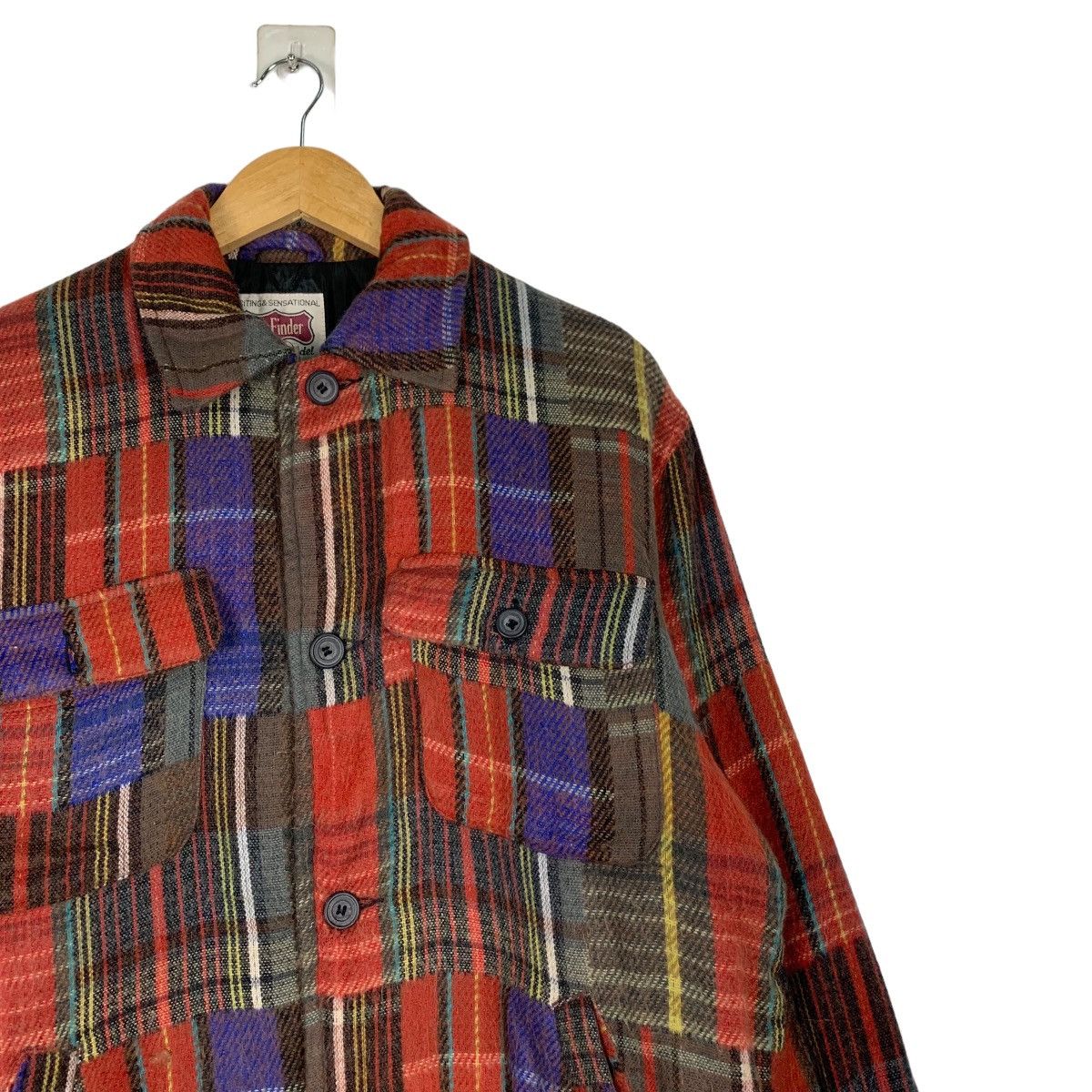 Flannel TASS FINDER Colorway Four Pocket Jacket #1122-C51 Size US M / EU 48-50 / 2 - 5 Thumbnail