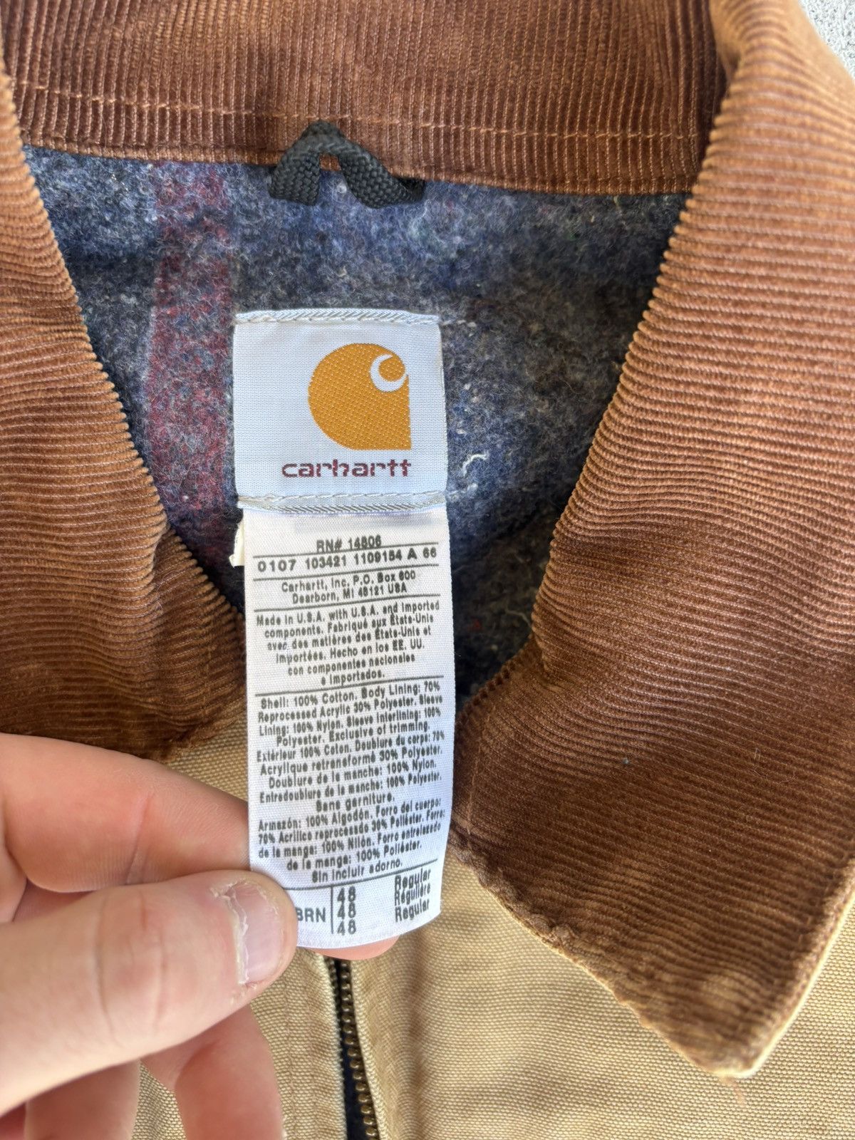 Carhartt Misfits custom blanket lined vintage detroit Size US L / EU 52-54 / 3 - 2 Thumbnail
