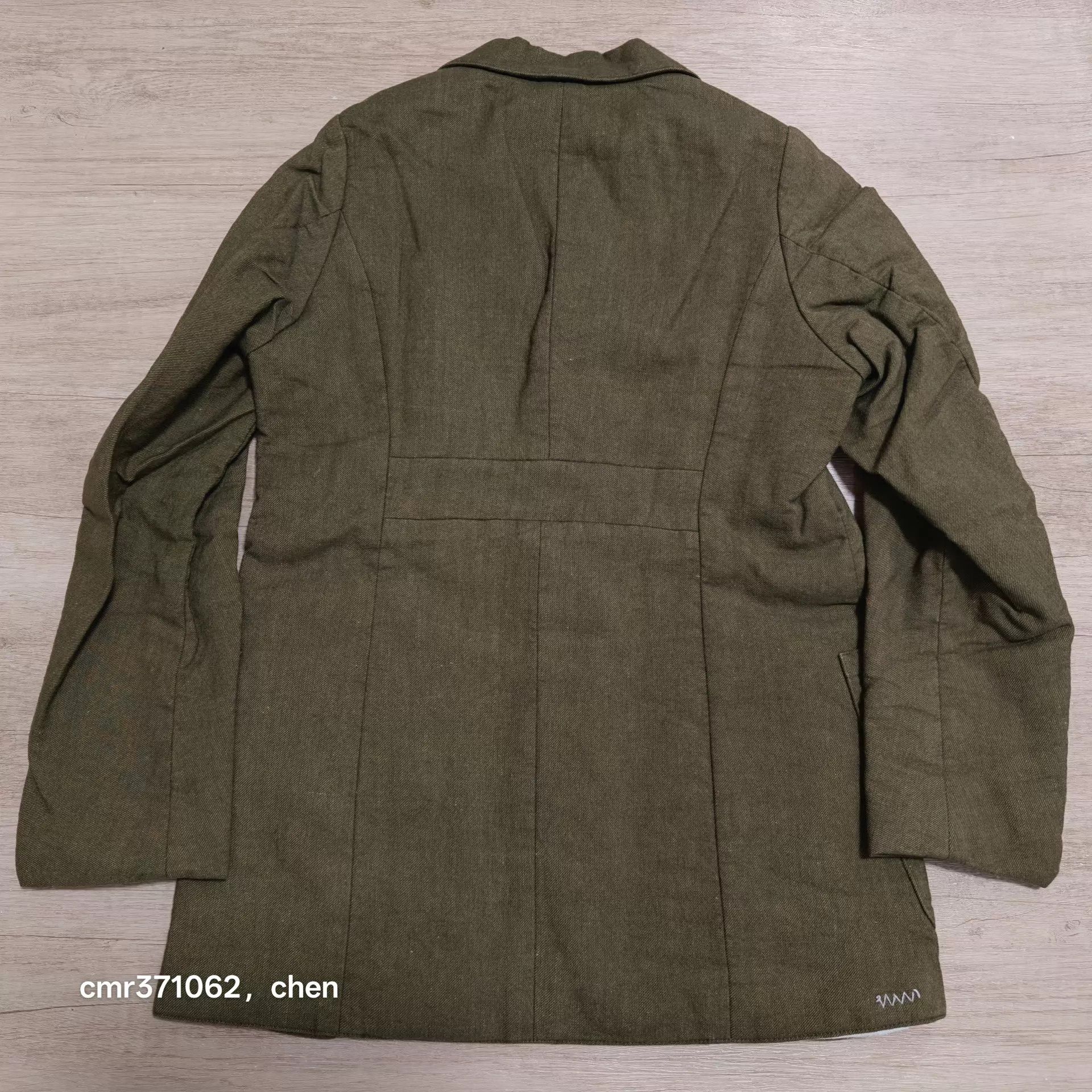 Visvim visvim 18aw rebecca jkt wmn's olive w1 wool-linen padded jkt Size S / US 4 / IT 40 - 6 Thumbnail