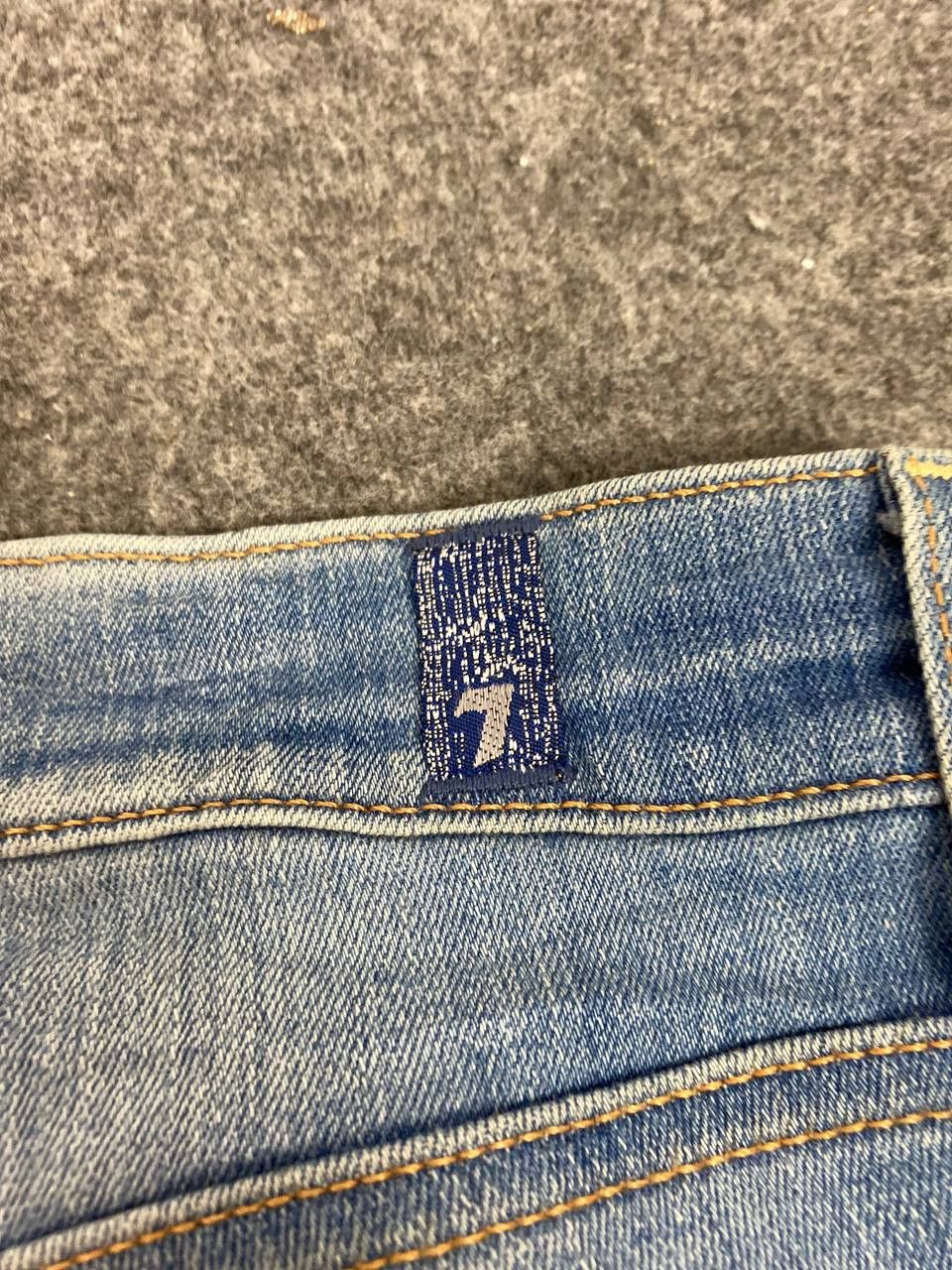 7 For All Mankind 7 for all mankind distressed denim nice design Size 32" / US 10 / IT 46 - 6 Thumbnail