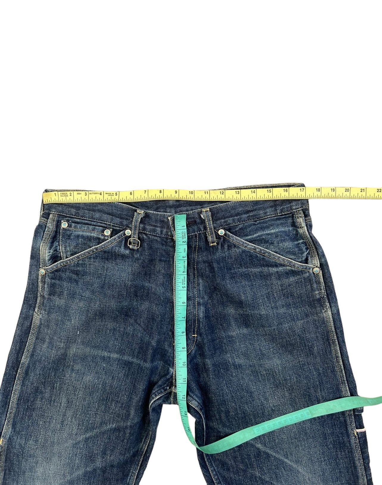 Fragment Design × Levi's 2009 Levi’s Fenom X Fragment Design Denim Carpenter Jeans Size US 34 / EU 50 - 3 Thumbnail