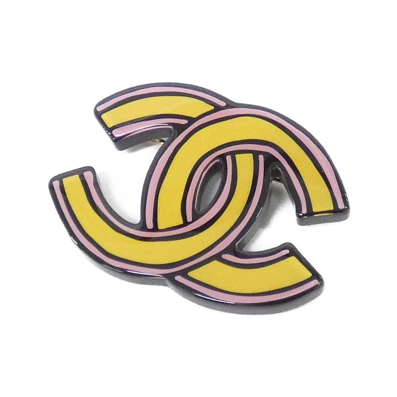Chanel Chanel Chanel Brooch Metal Brooch DUTY FREE for USA Size ONE SIZE - 1 Thumbnail