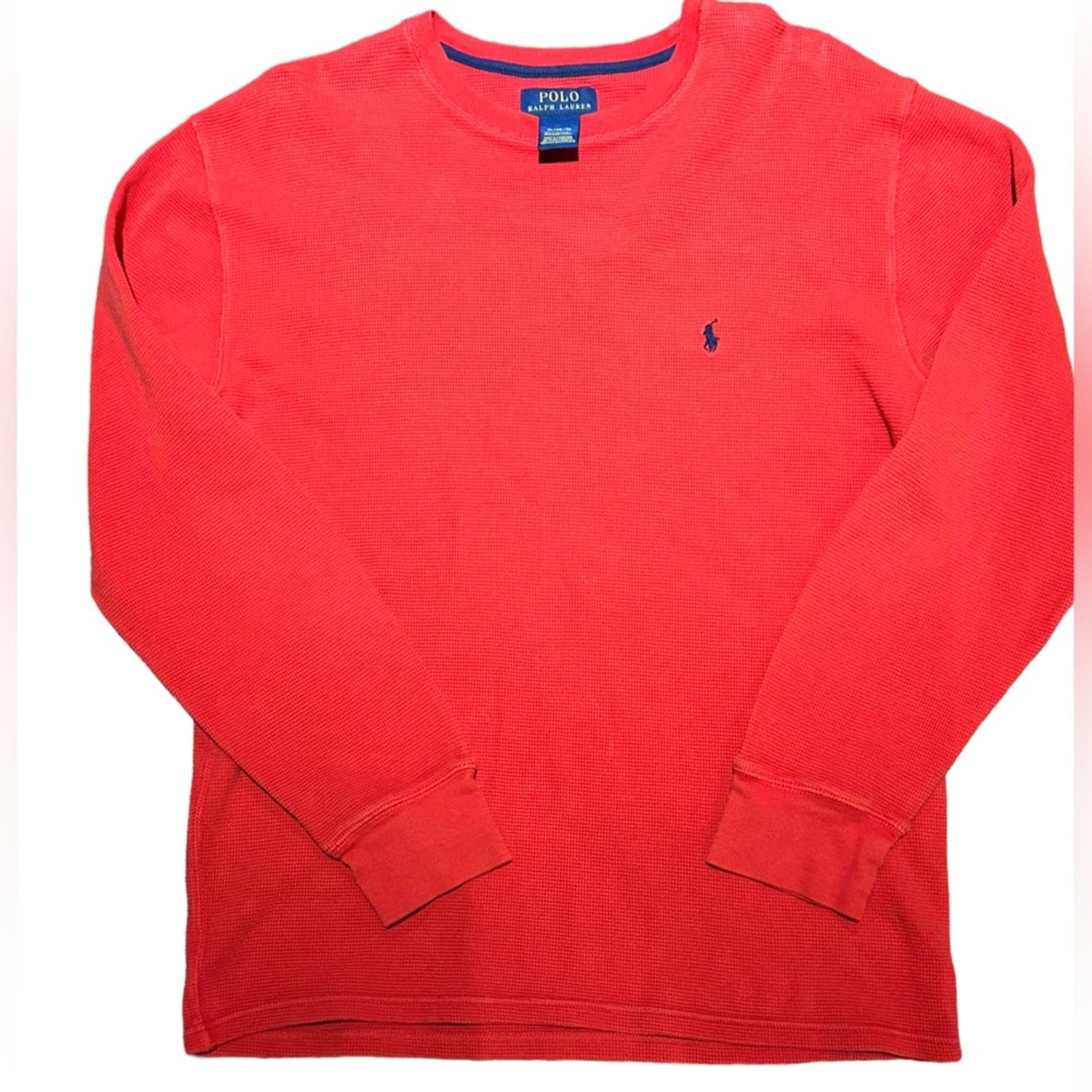 Polo Ralph Lauren Polo Ralph Lauren Men XL Red Long Sleeve Thermal ...