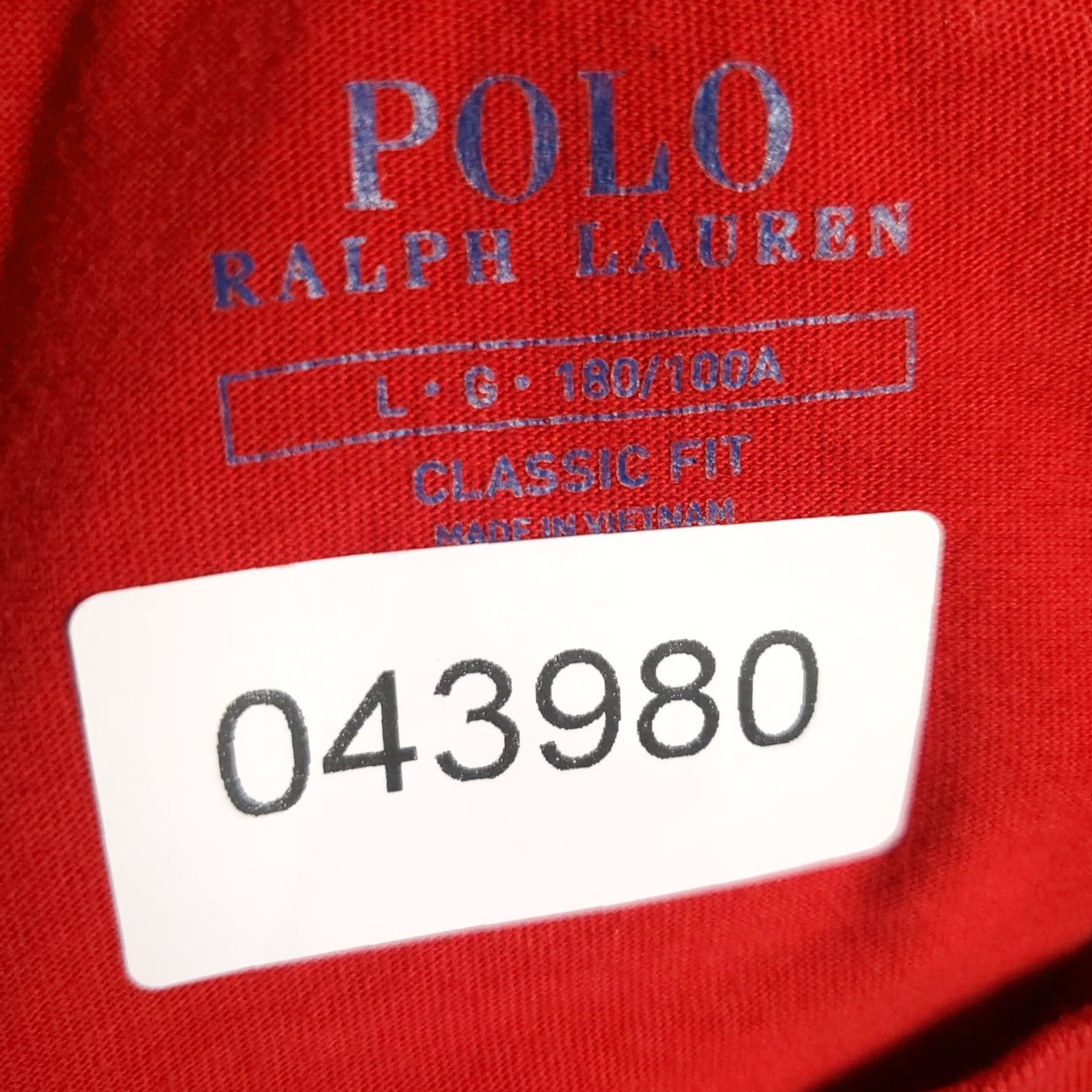 Ralph Lauren Ralph Lauren T Shirt Mens Large Red Pony Short Sleeve Crew Neck Logo Cotton Shirt Mens Red Pony Classic Modern Sports American 90s? Size US L / EU 52-54 / 3 - 8 Thumbnail