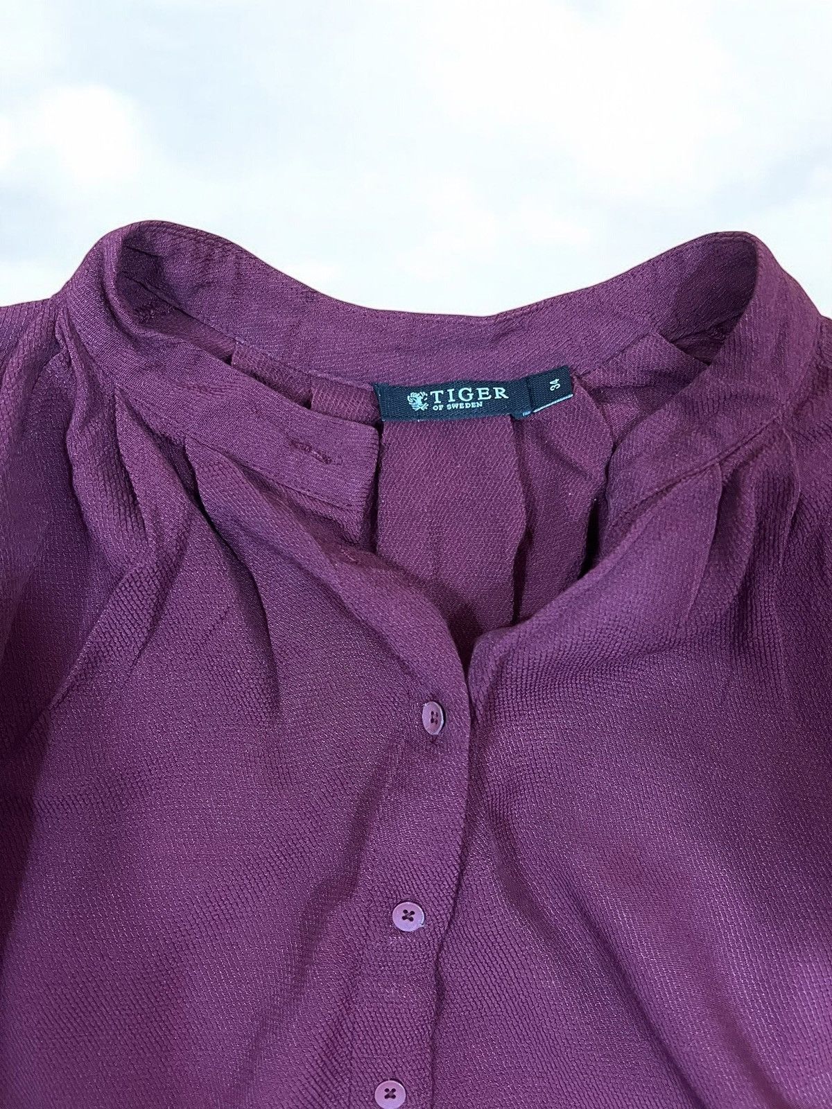 Tiger of Sweden Tiger of Sweden Abida viscose blouse size L Size L / US 10 / IT 46 - 5 Thumbnail