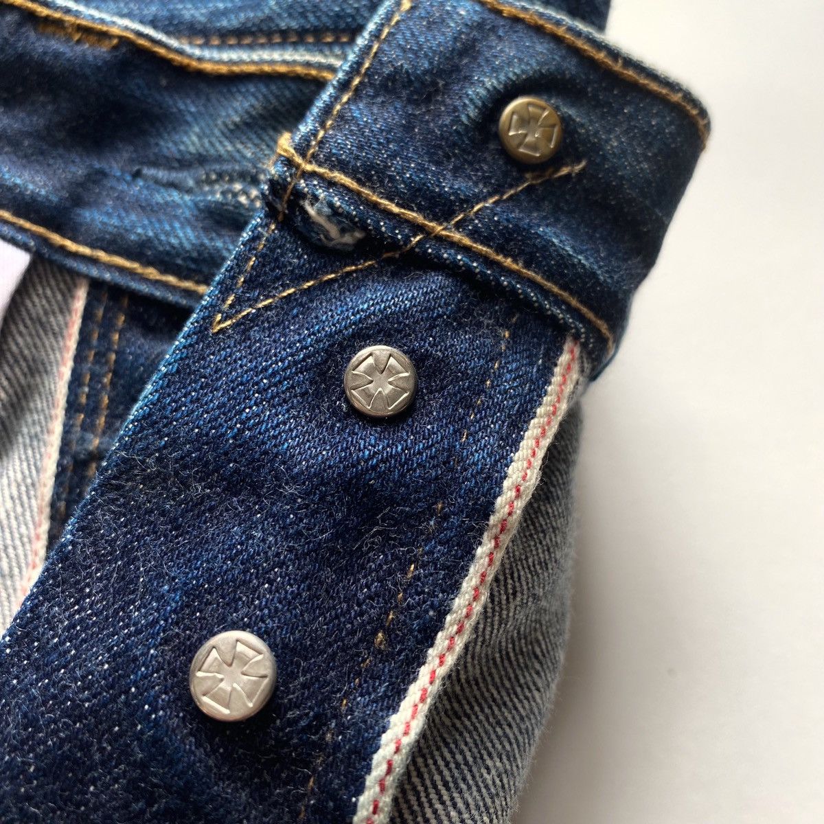 Other Mischief Iron Label Custom Tailors Selvedge Jeans Size US 32 / EU 48 - 3 Thumbnail