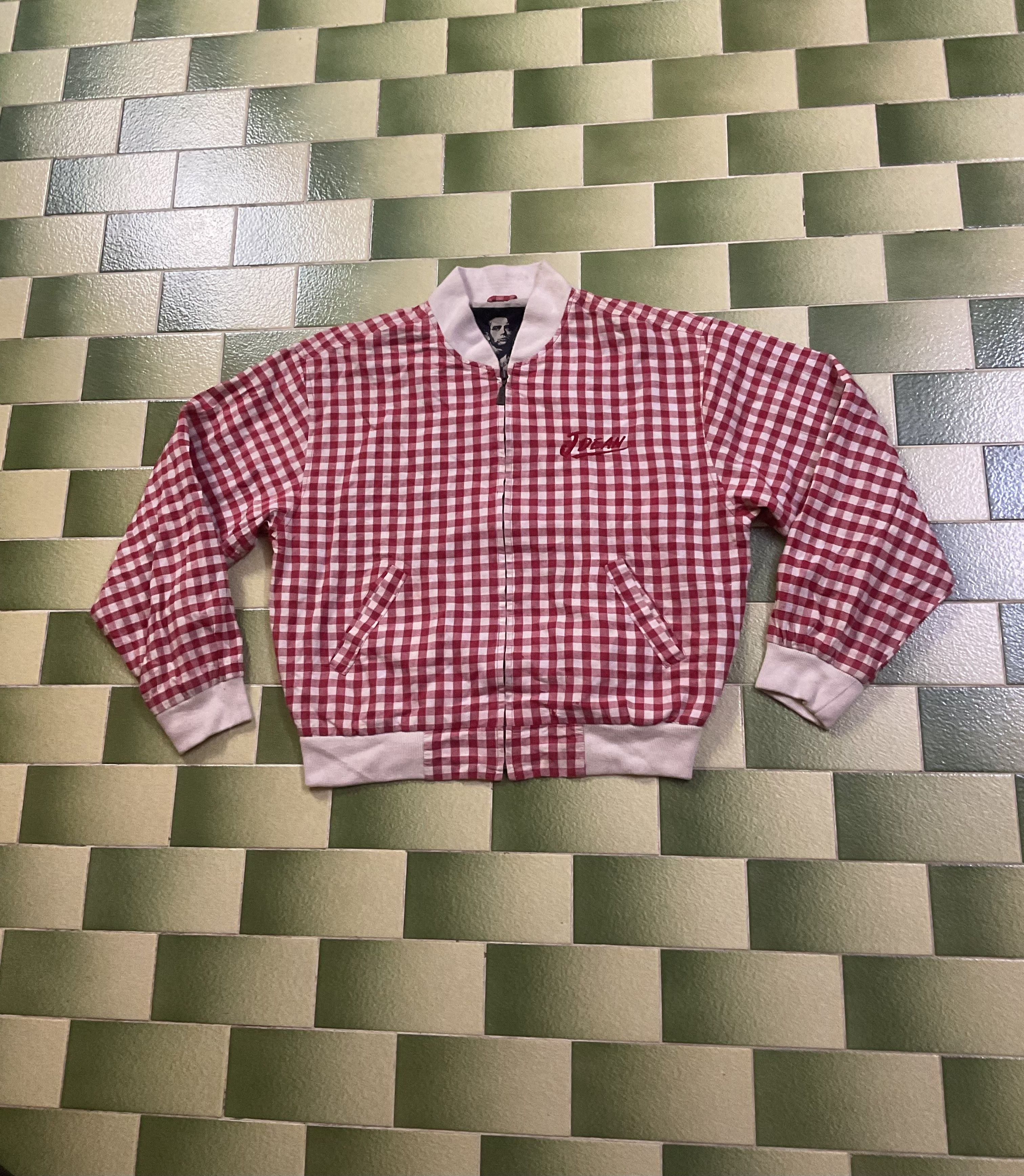 Other Vintage 1993 James Dean Jacket Checked Pattern Cotton Size US L / EU 52-54 / 3 - 1 Thumbnail