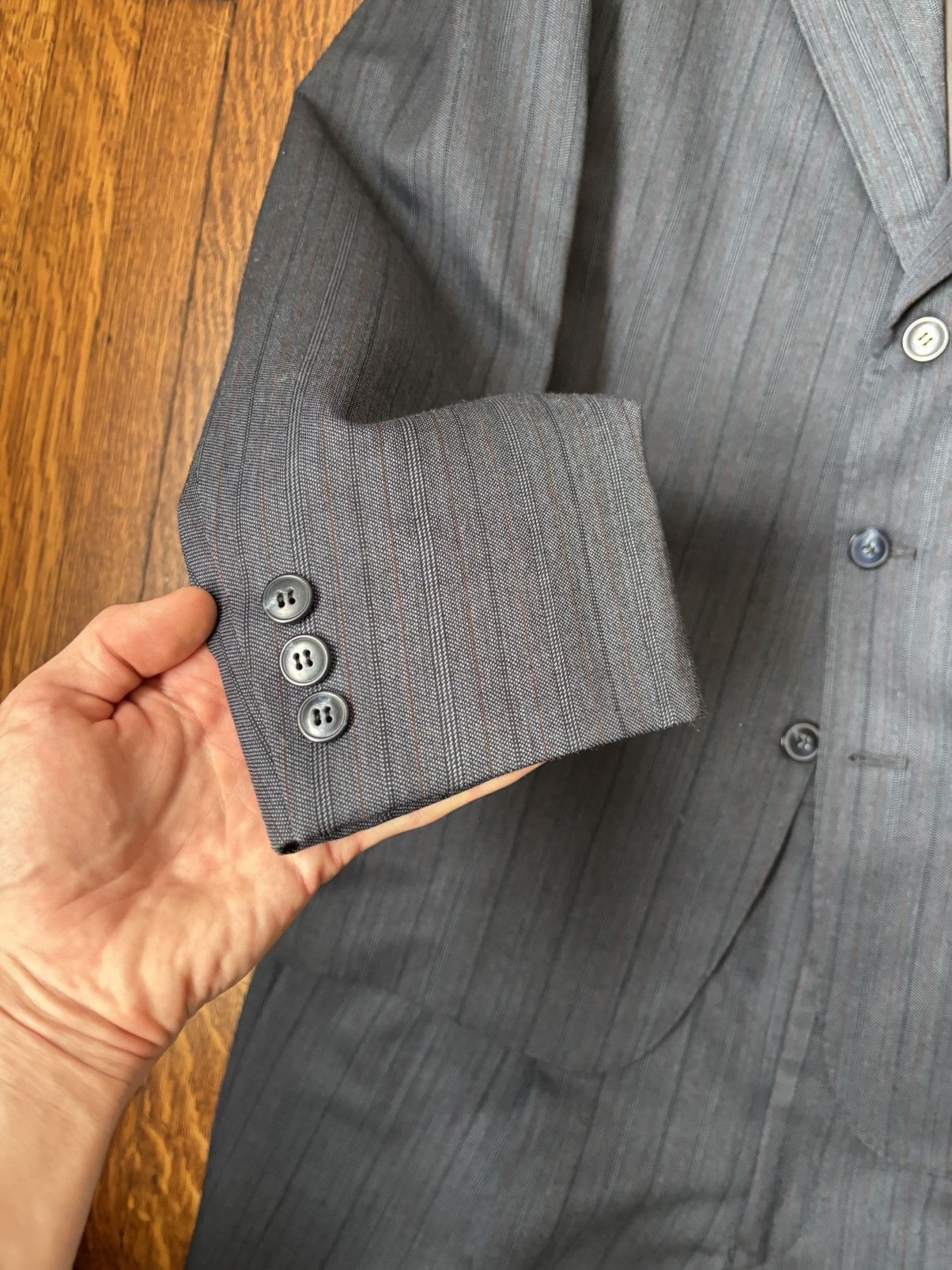 Vintage Vintage 2 Piece Suit Set 1980s Two Piece Suit 1990s 3 Button Size 42R - 17 Thumbnail